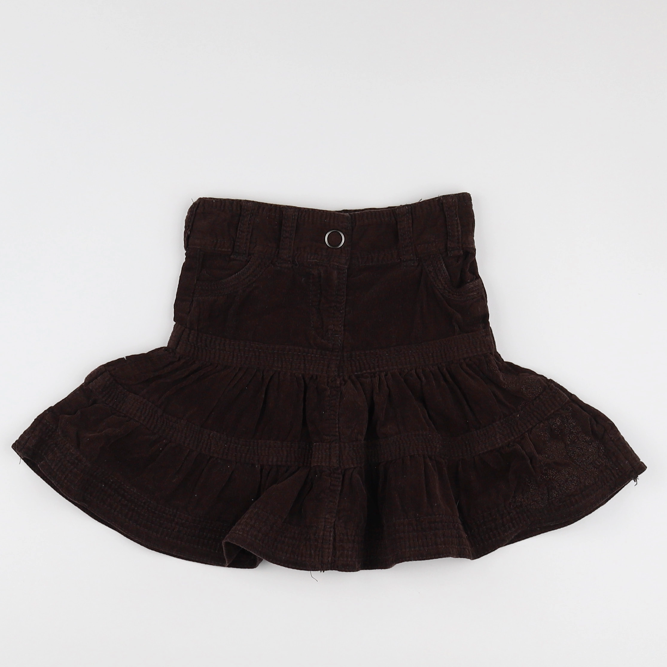 Okaidi - jupe marron - 2 ans