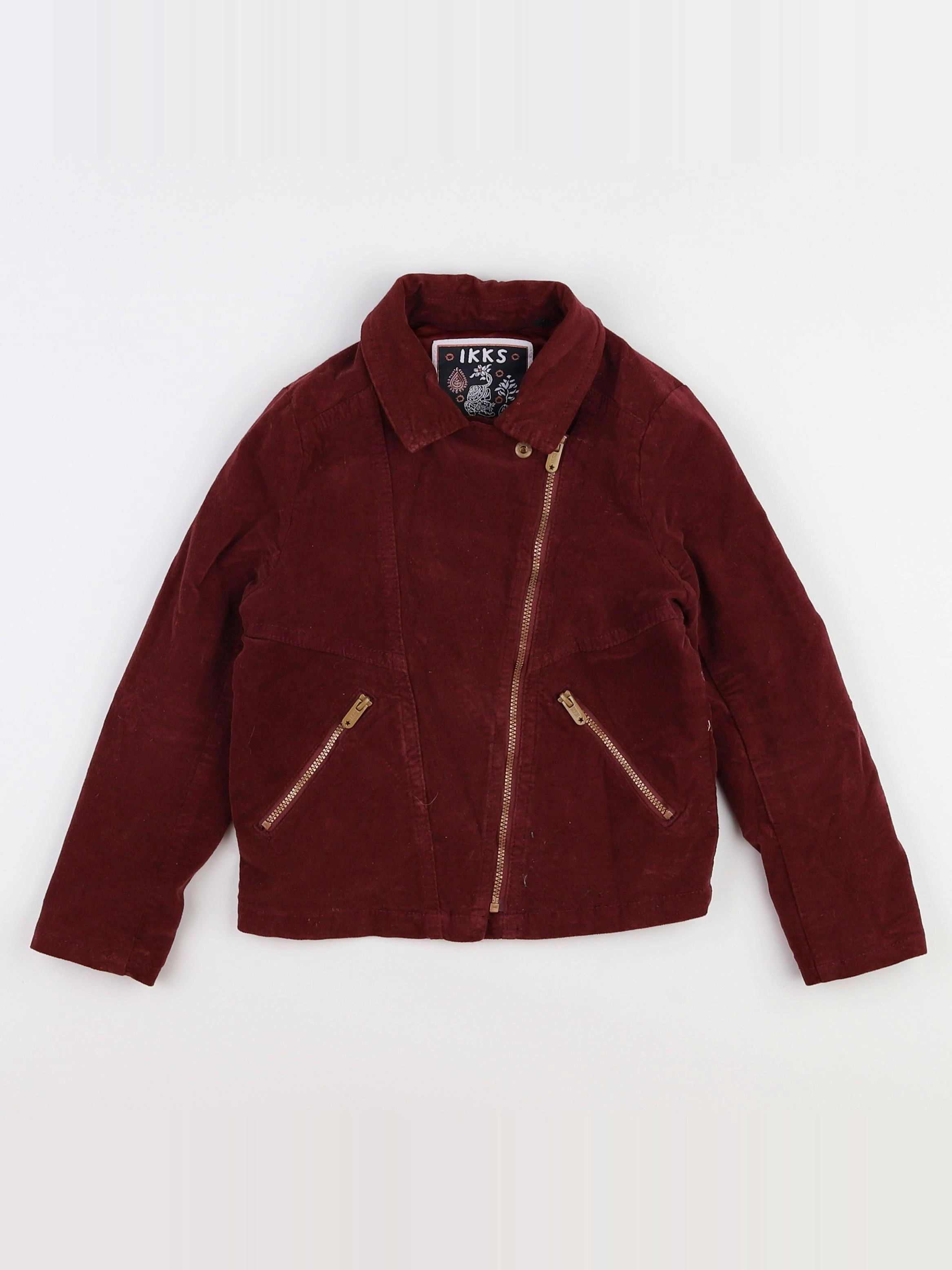 IKKS - veste violet - 6 ans