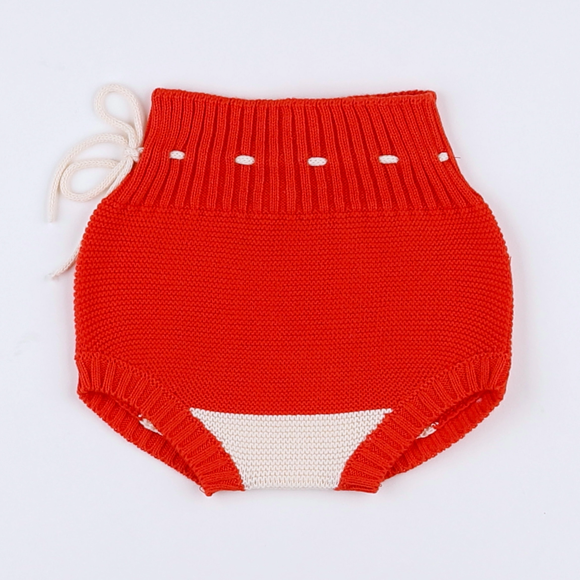 Bayiri  - bloomer tricot rouge (neuf) - 3 mois