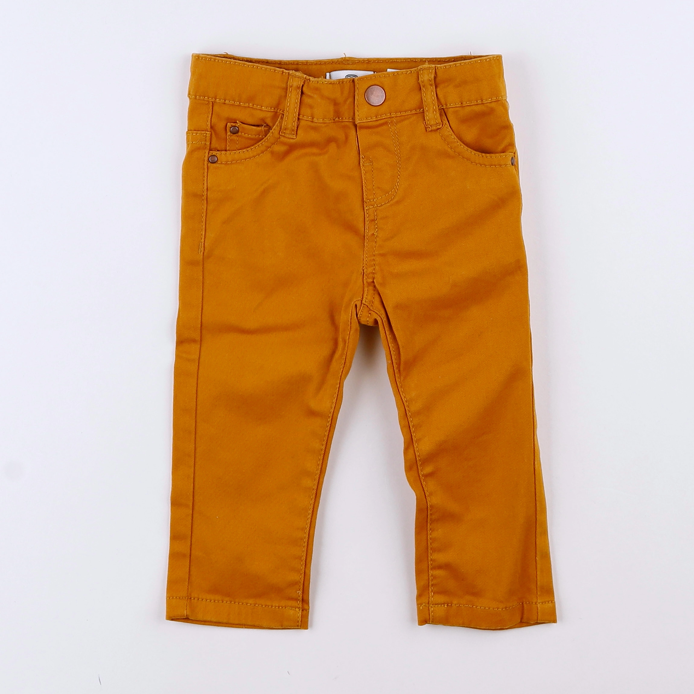 La Redoute - pantalon orange - 9 mois