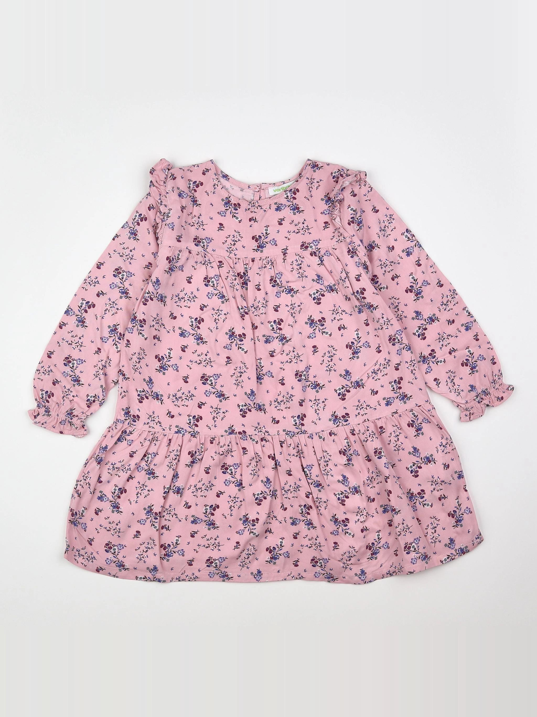 Vertbaudet - robe rose - 3 ans