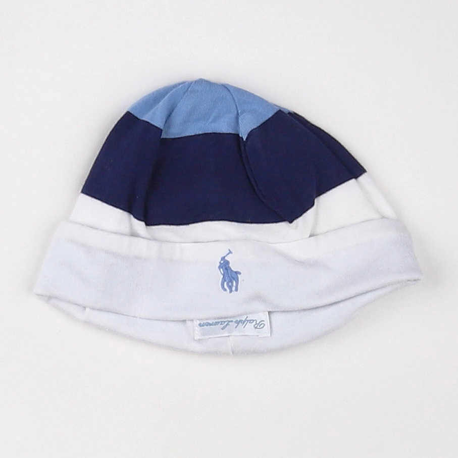 Ralph Lauren - bonnet bleu - 3 mois