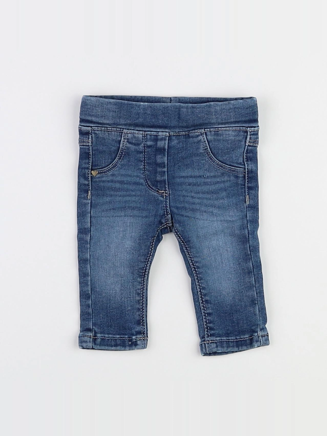 Tape à l'oeil - jegging bleu - 3 mois