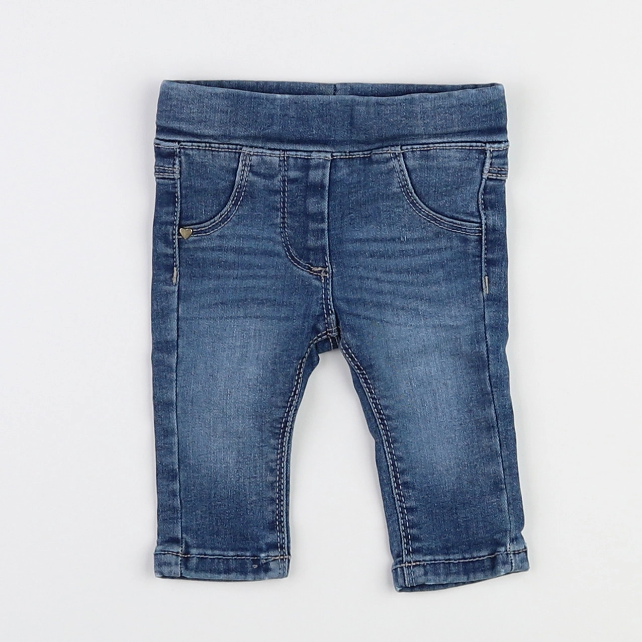 Tape à l'oeil - jegging bleu - 3 mois