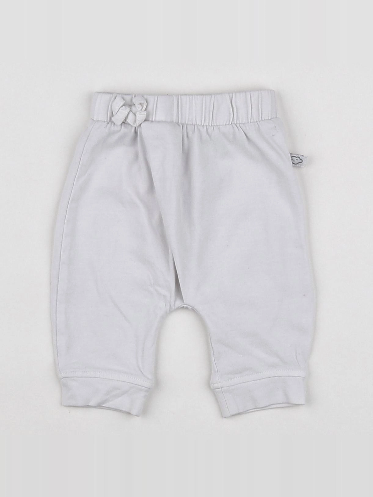 Vertbaudet - pantalon blanc - 1 mois