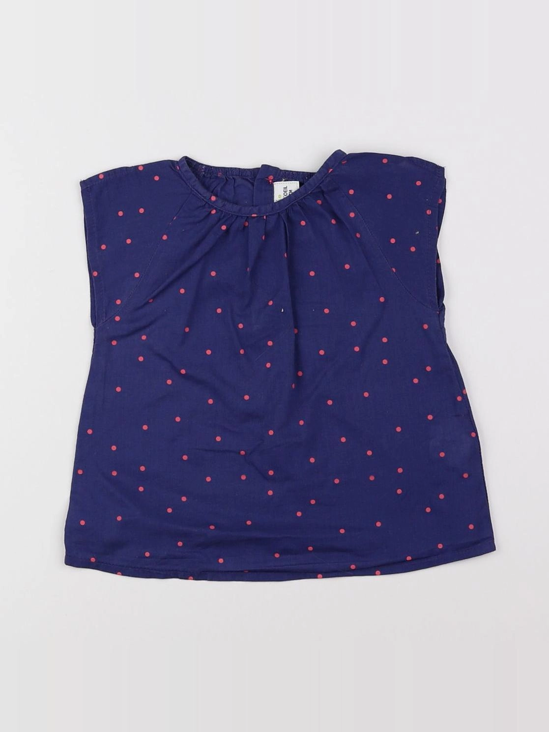 Tape à l'oeil - blouse bleu - 18 mois