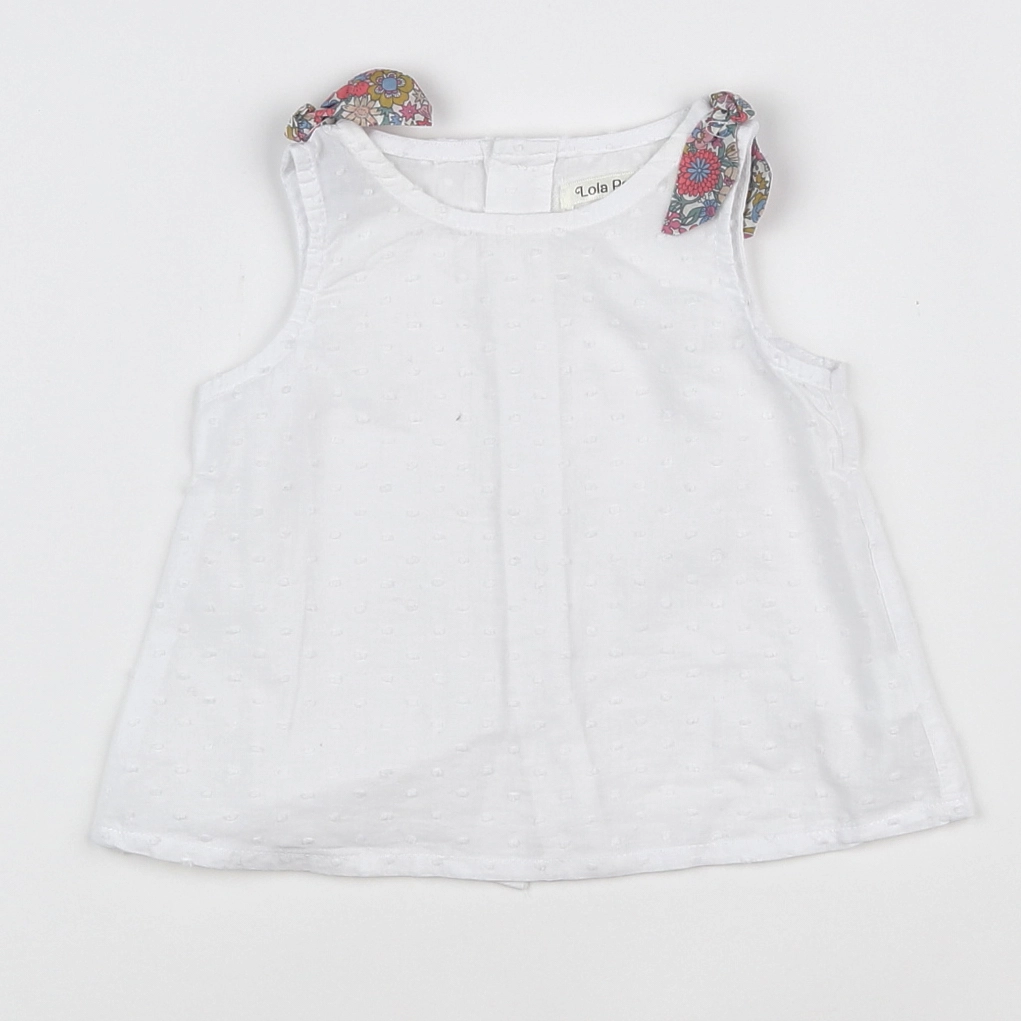 Lola Palacios - blouse blanc - 6 mois