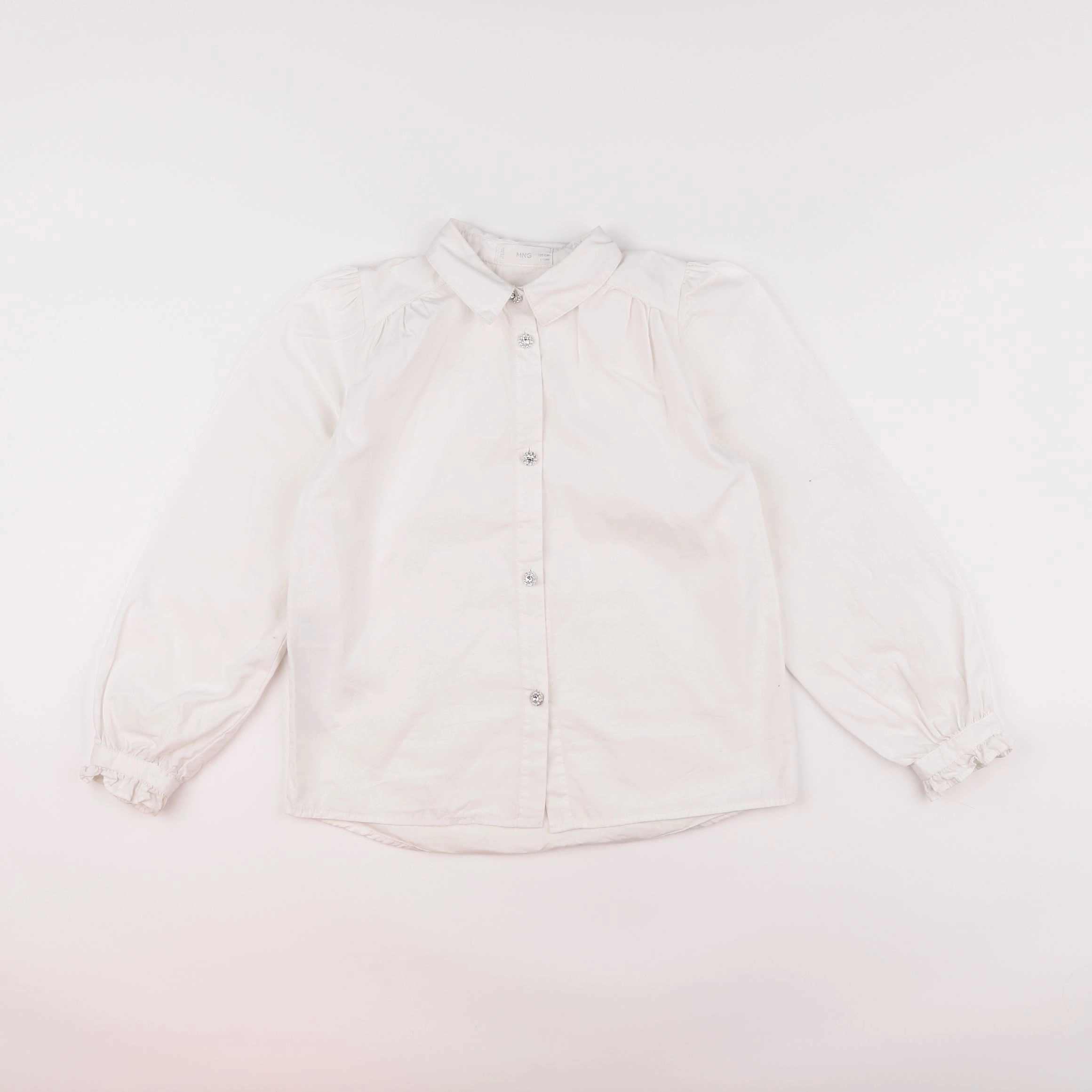 Mango - blouse blanc - 8 ans