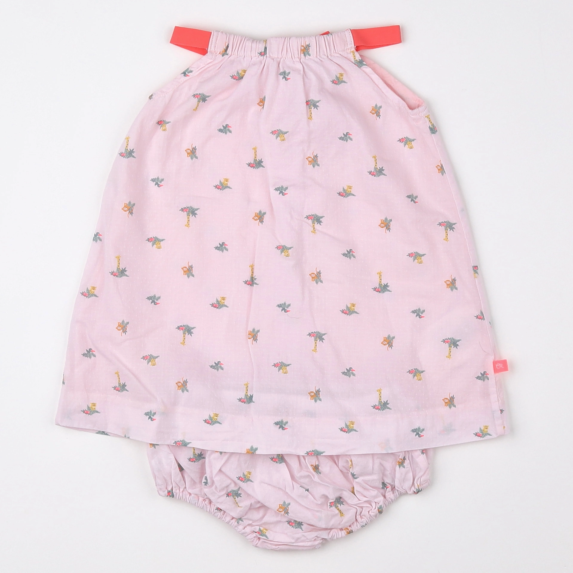 Cadet Rousselle - robe rose - 12 mois