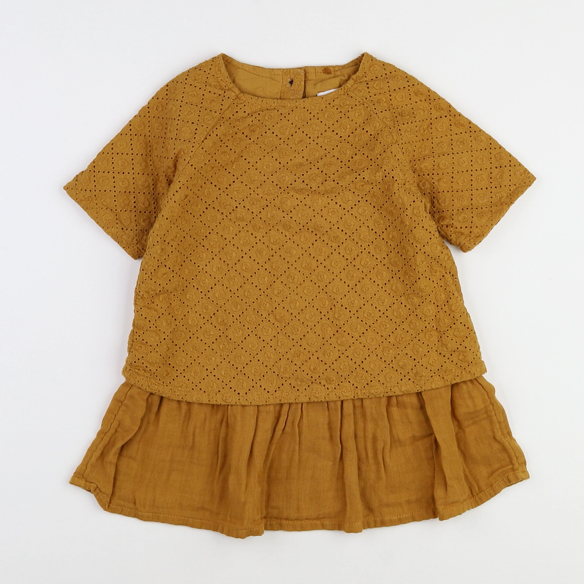 Boutchou - robe jaune - 18 mois