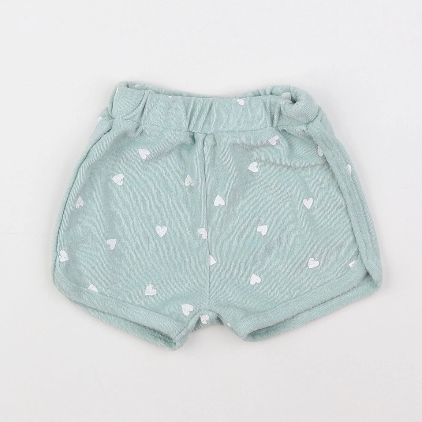 Vertbaudet - short vert - 9 mois