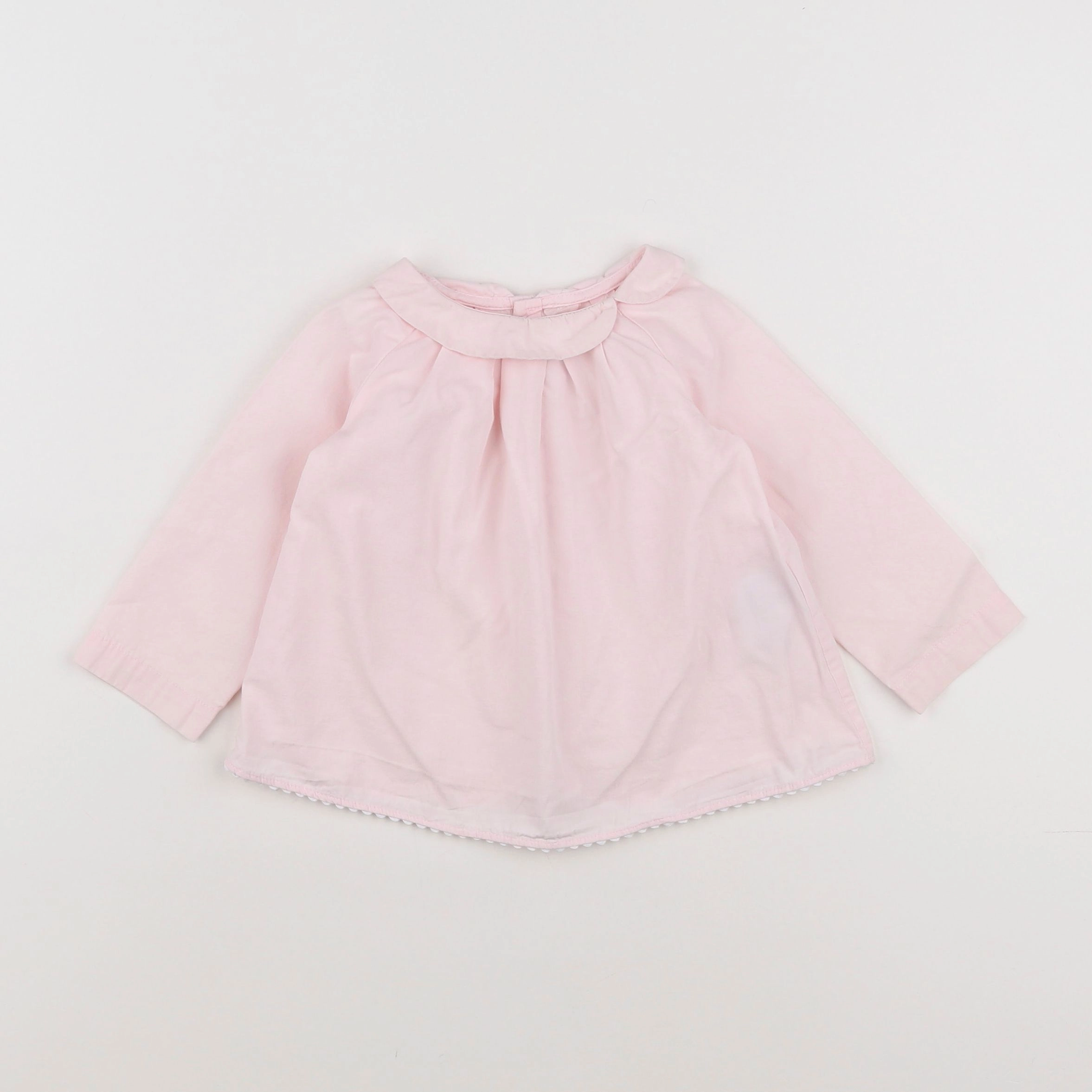 Jacadi - blouse rose - 12 mois