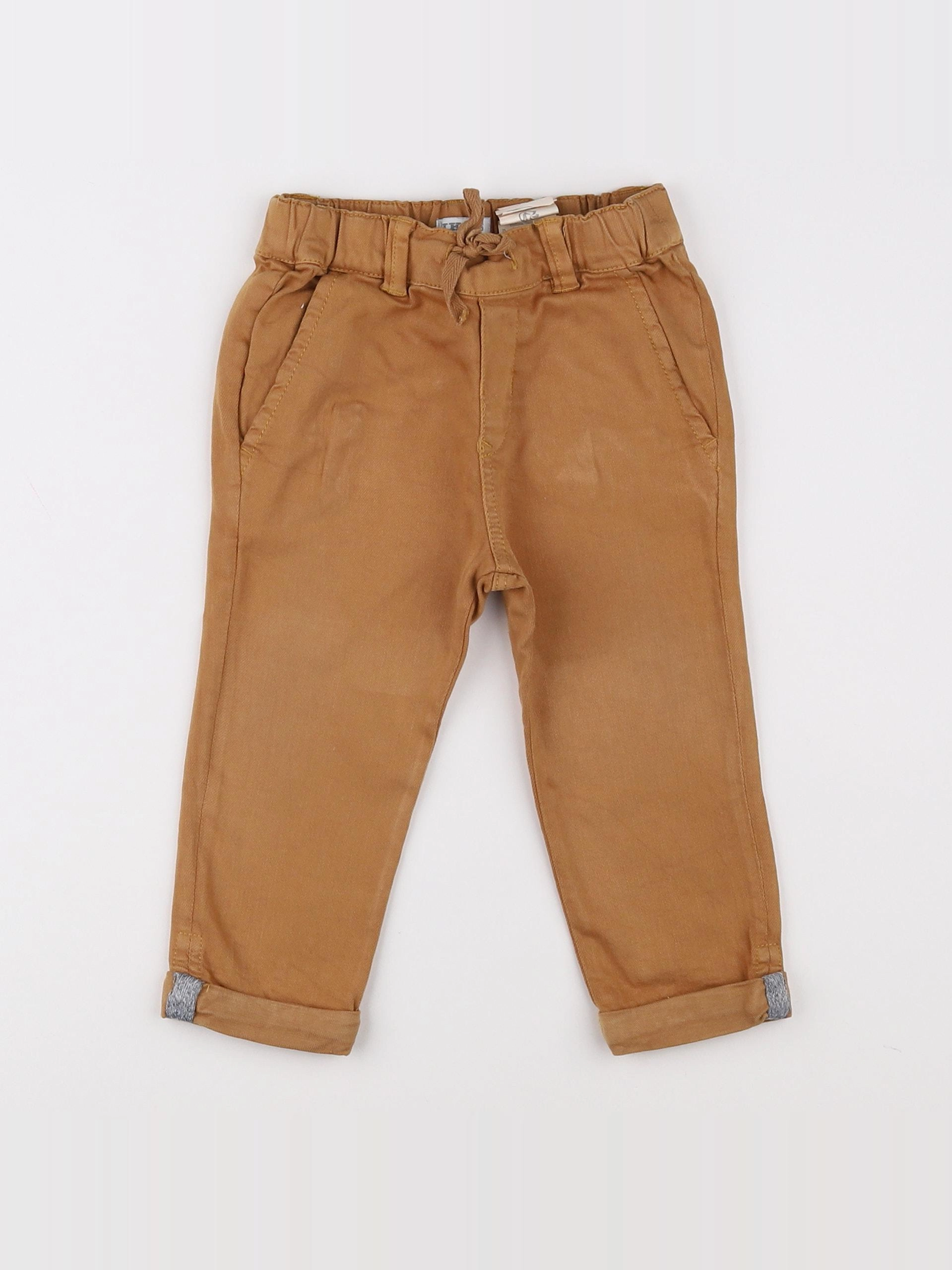 IKKS - pantalon marron - 12 mois