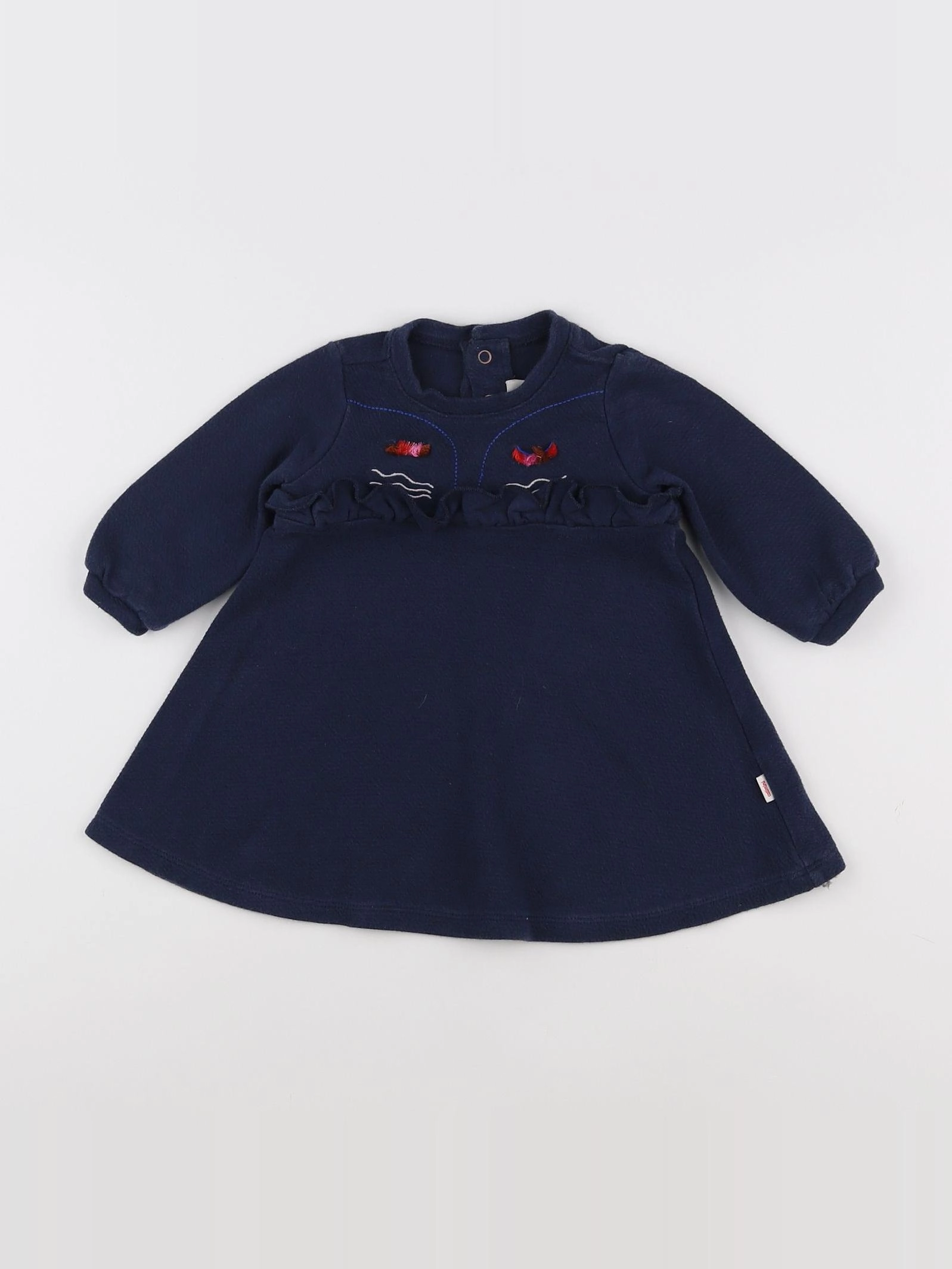 Catimini - robe bleu - 9 mois