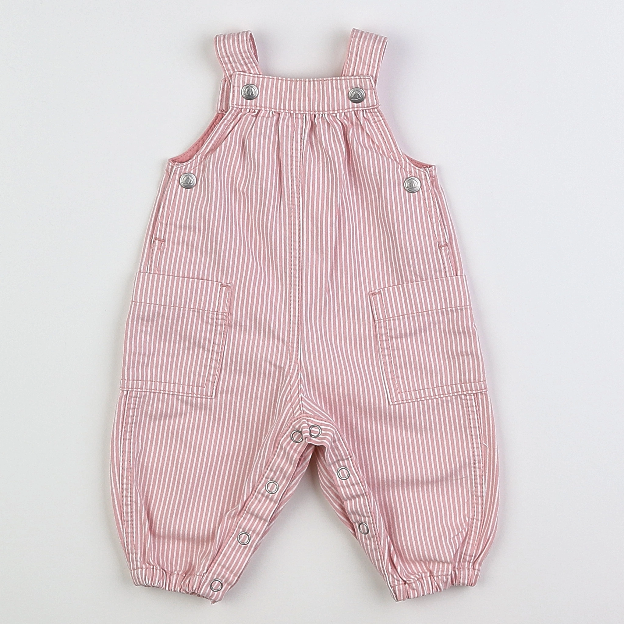 Petit Bateau - salopette rose - 3 mois