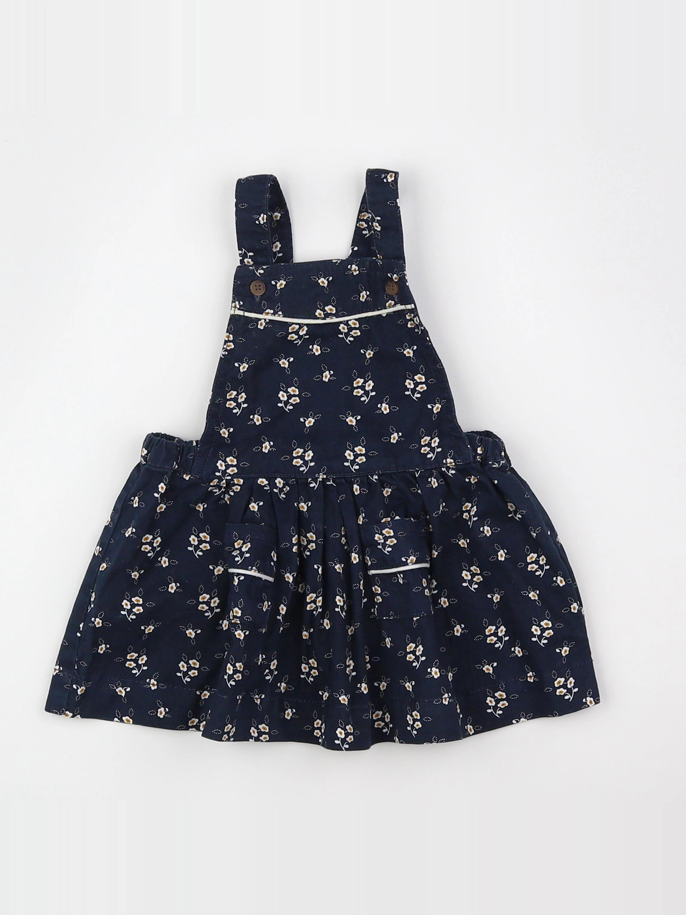 Boutchou - robe bleu, multicolore - 6 mois