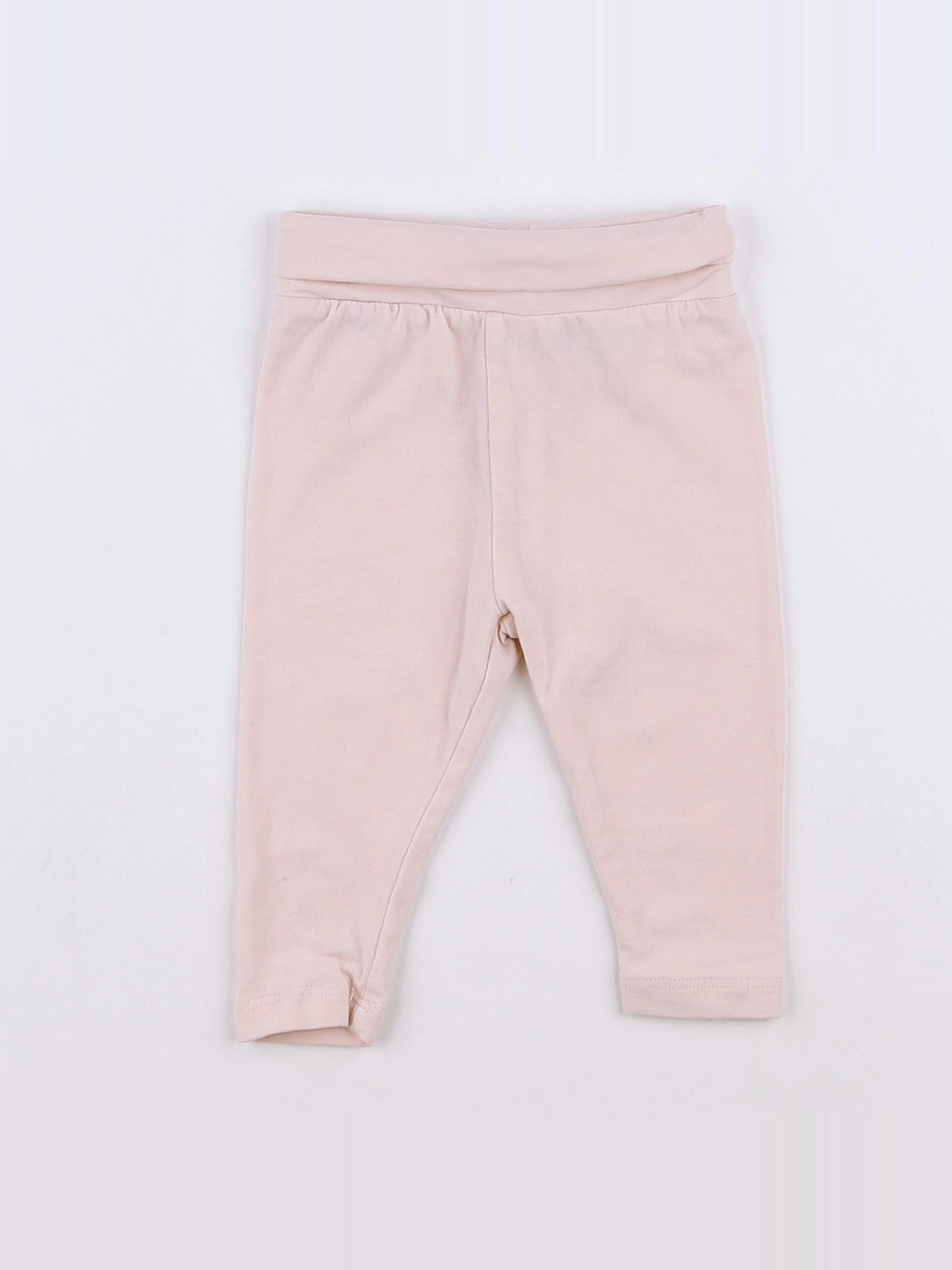 Vertbaudet - legging rose - 3 mois