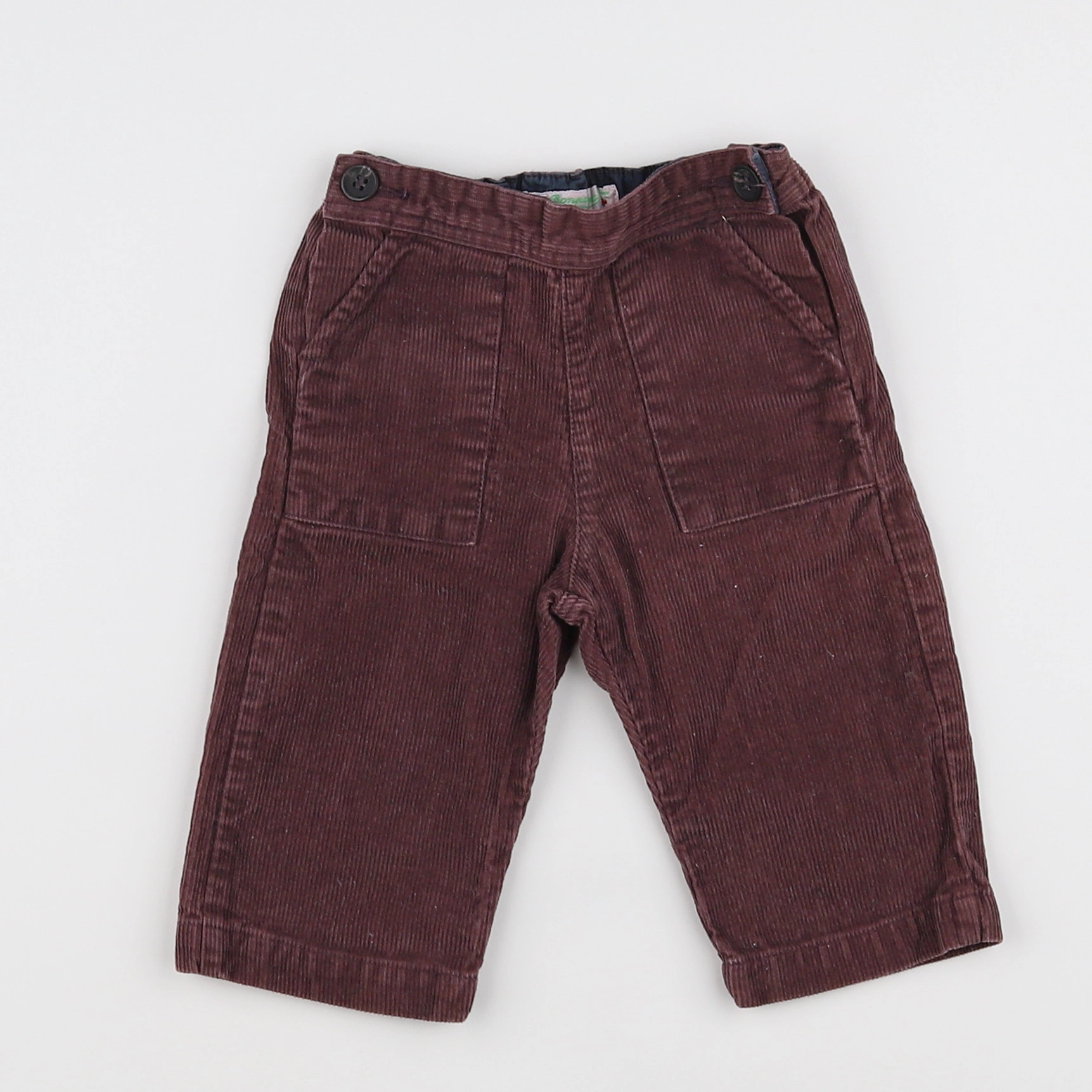 Bonpoint - pantalon marron - 6 mois