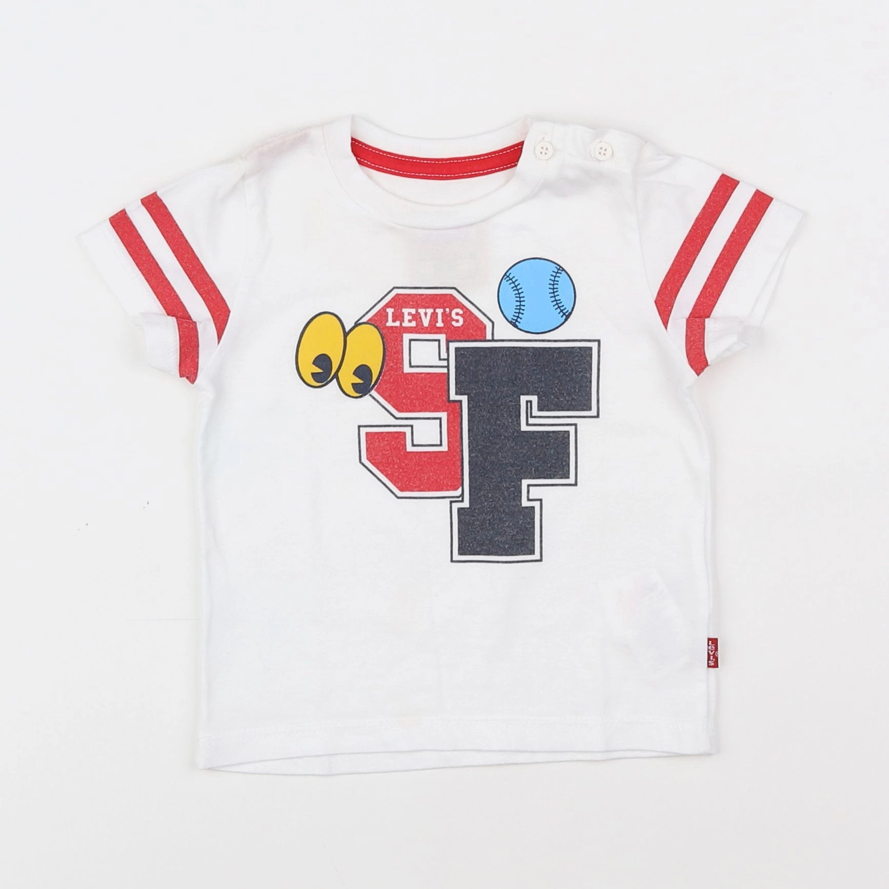 Levi's - tee-shirt multicolore - 12 mois