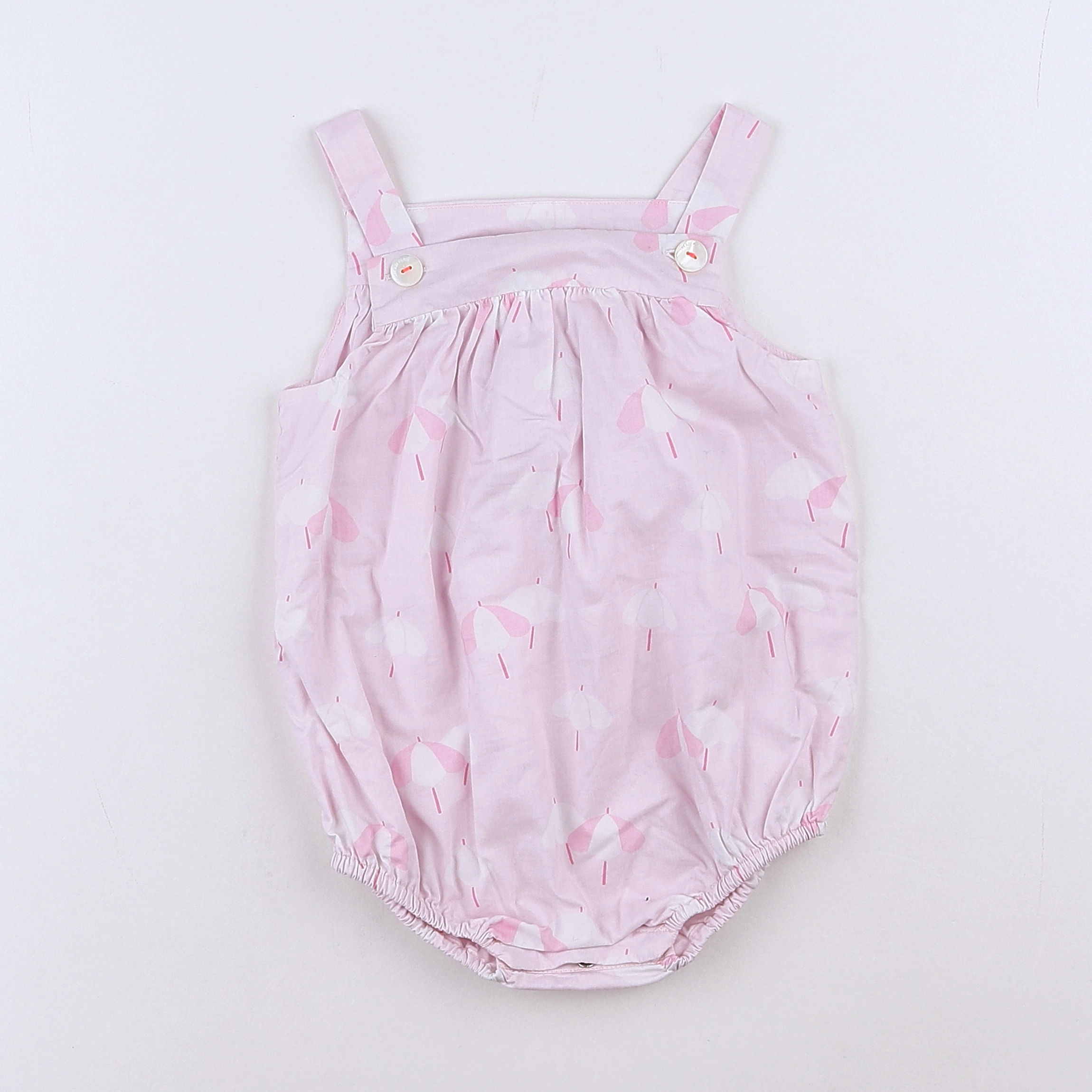 Jacadi - combinaison rose - 12 mois