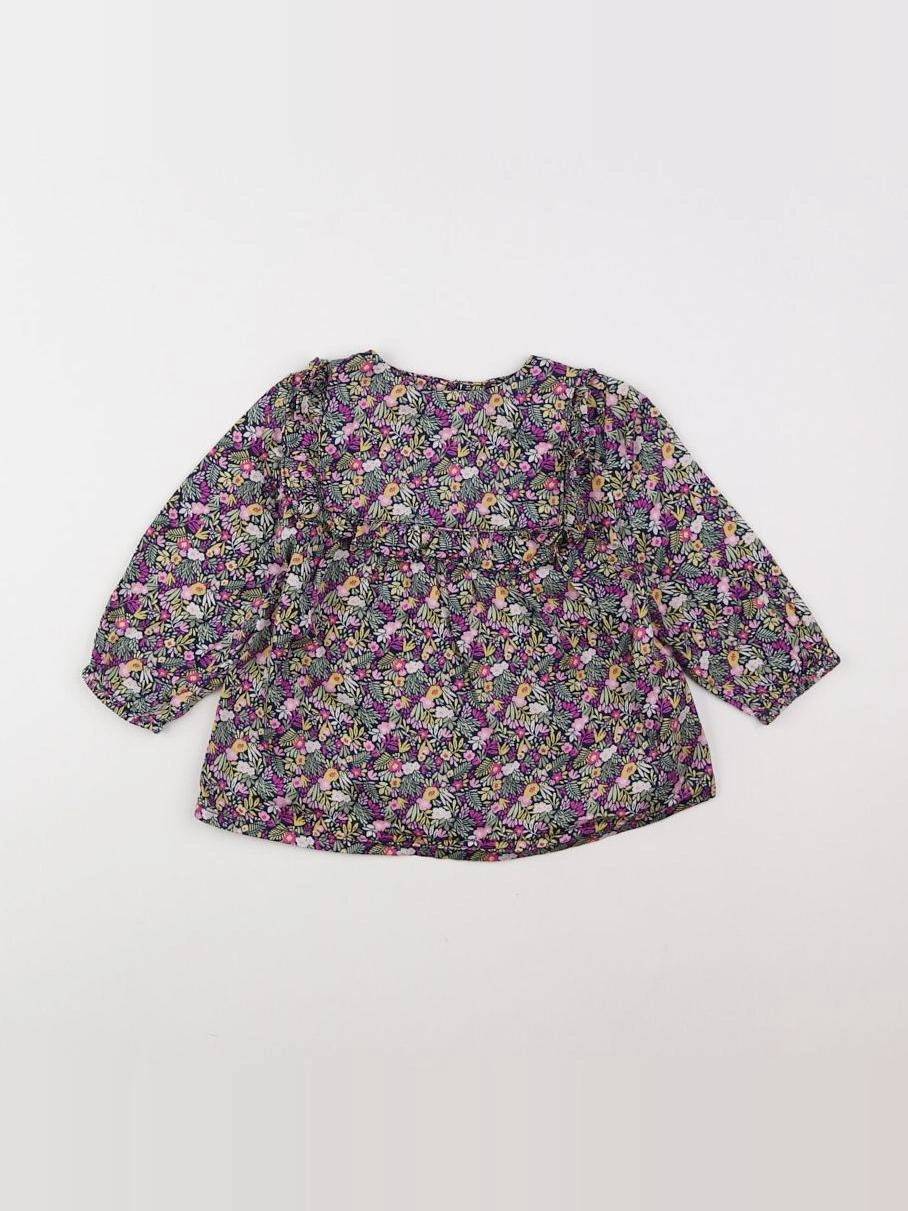 Tape à l'oeil - blouse multicolore - 12 mois