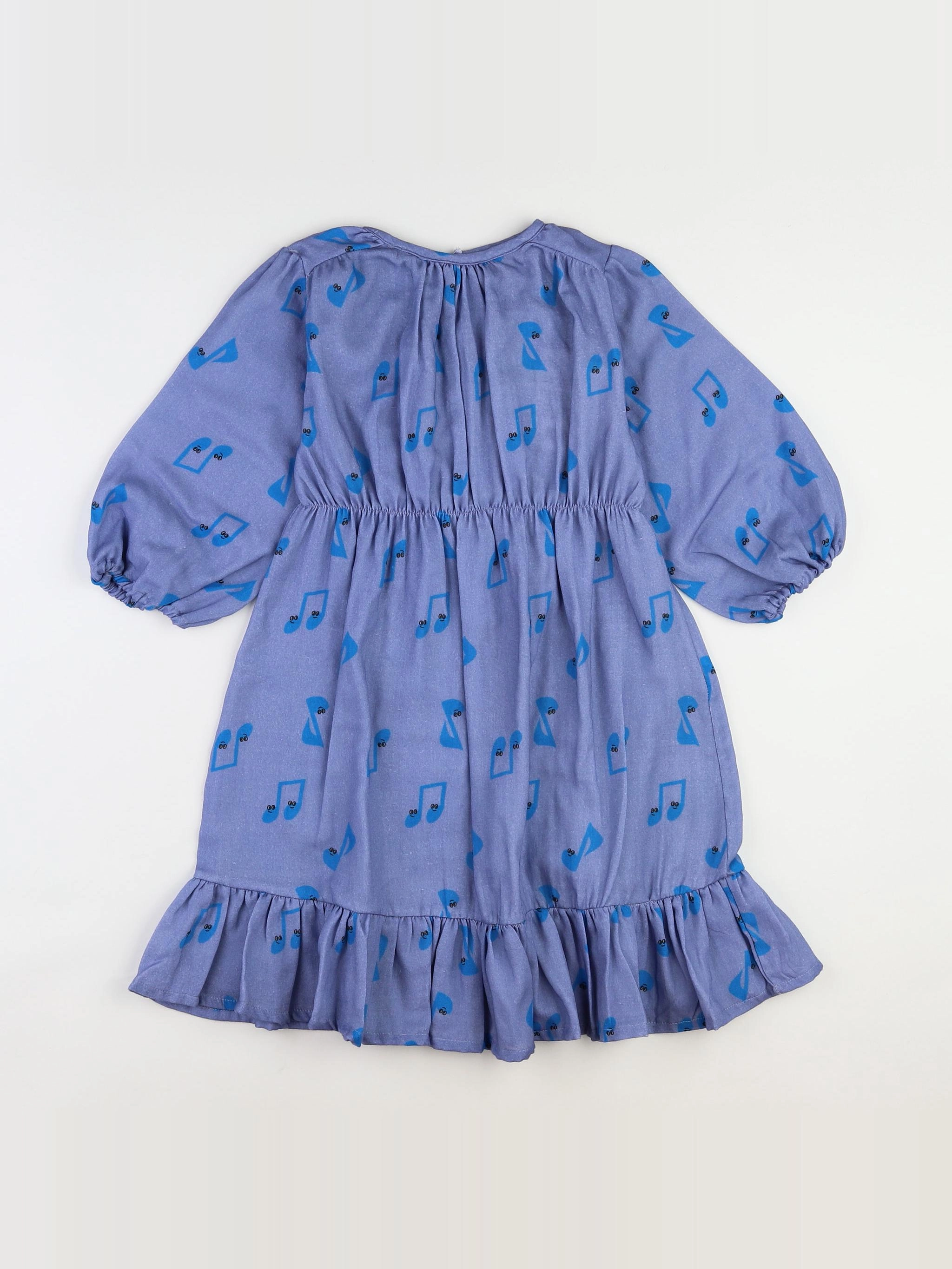 Maison Tadaboum - robe violet, bleu (neuf) - 10/11 ans