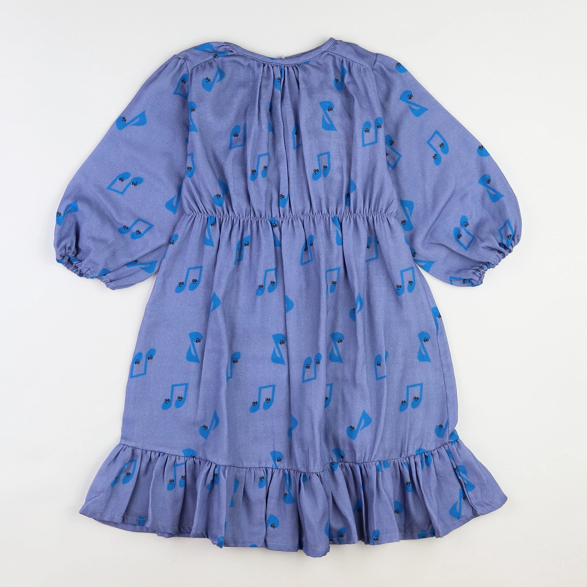 Maison Tadaboum - robe violet, bleu (neuf) - 10/11 ans