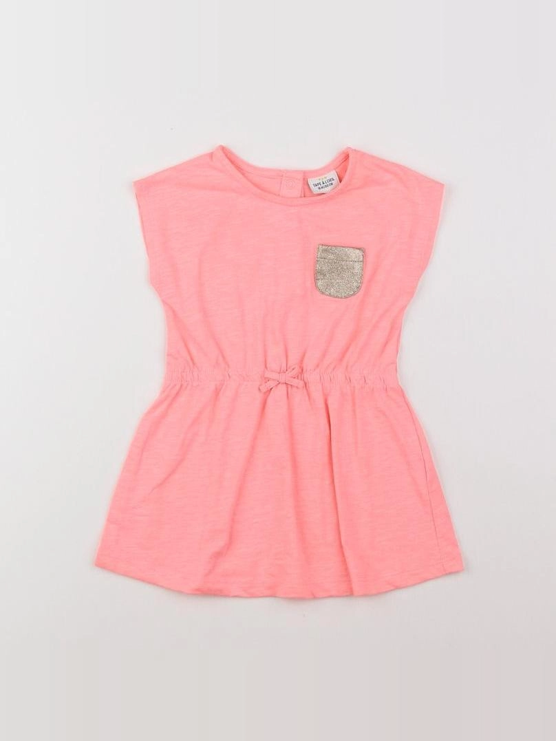 Tape à l'oeil - robe rose - 18 mois