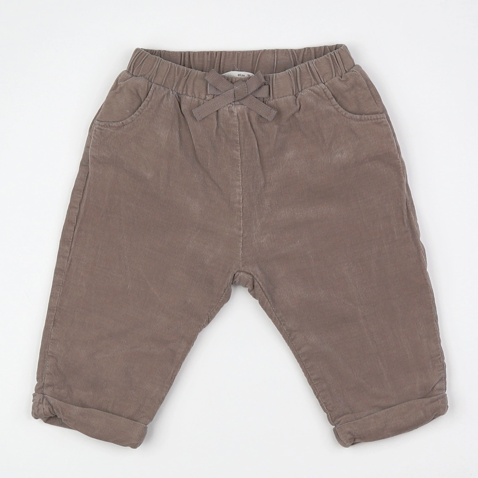 Zara - pantalon marron - 3/6 mois