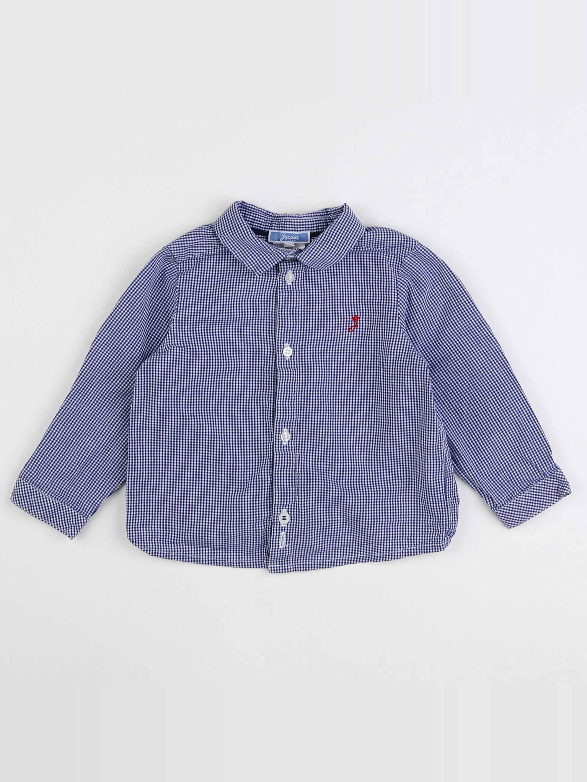 Jacadi - chemise bleu - 18 mois