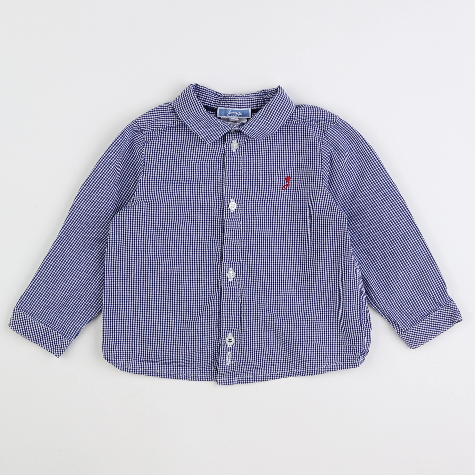 Jacadi - chemise bleu - 18 mois