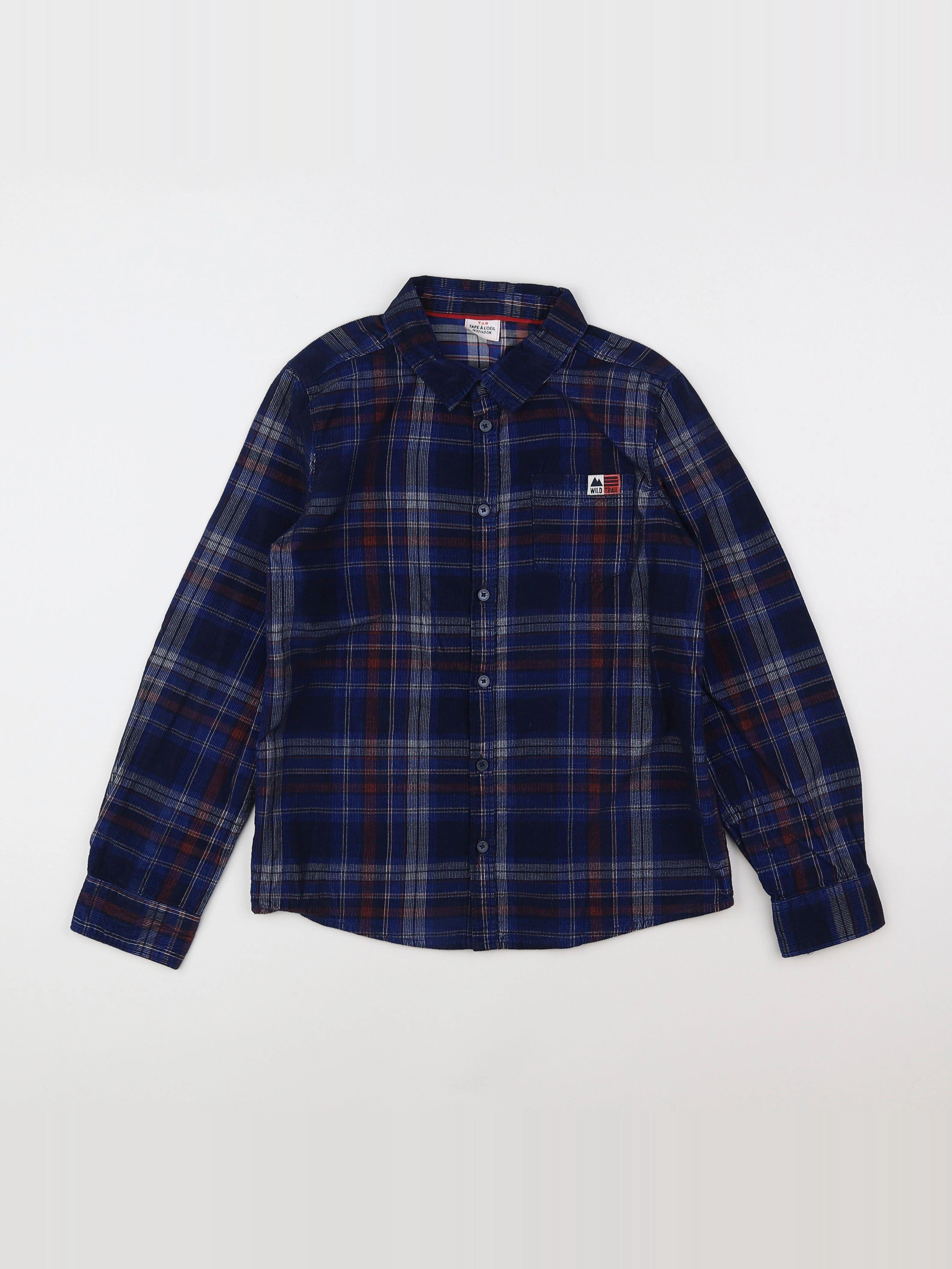 Tape à l'oeil - chemise bleu, multicolore - 10 ans