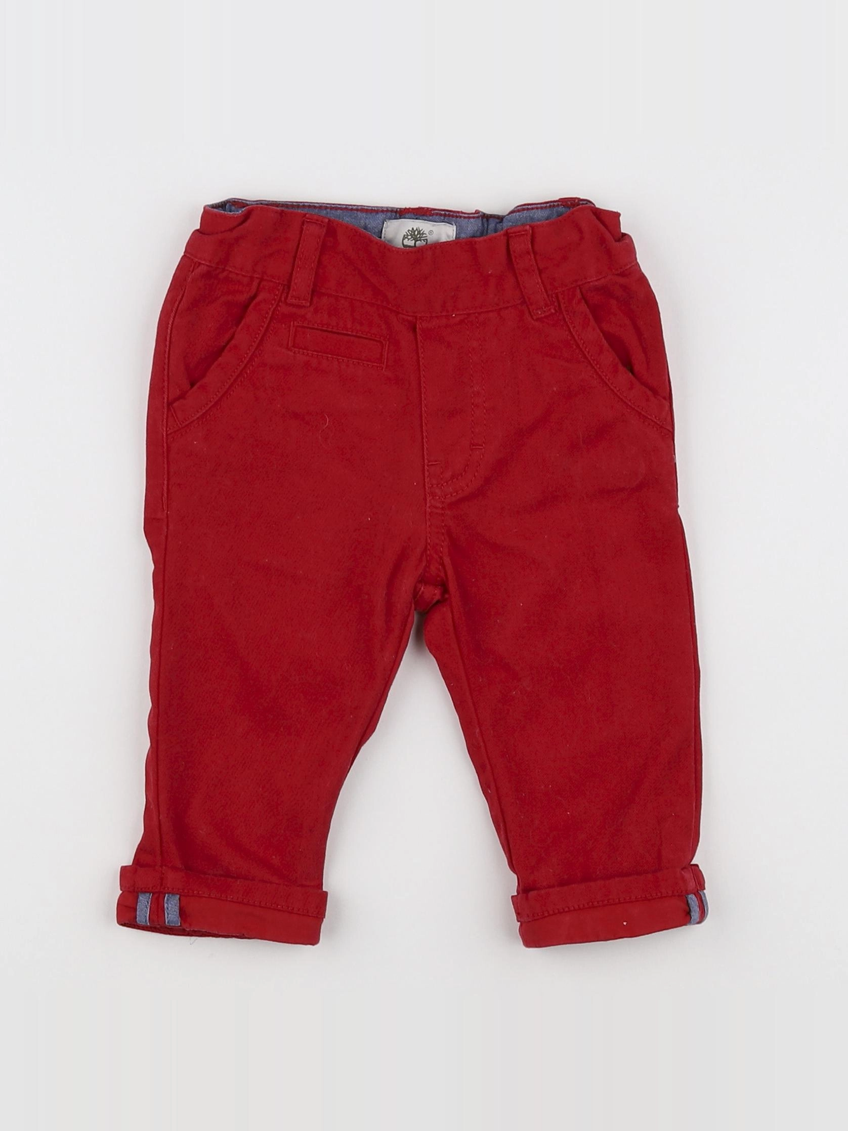 Timberland - pantalon rouge - 6 mois