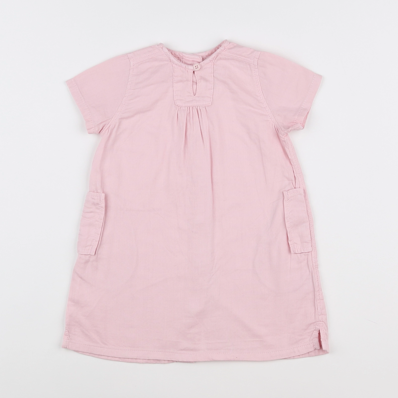 Petit Bateau - robe rose - 18 mois