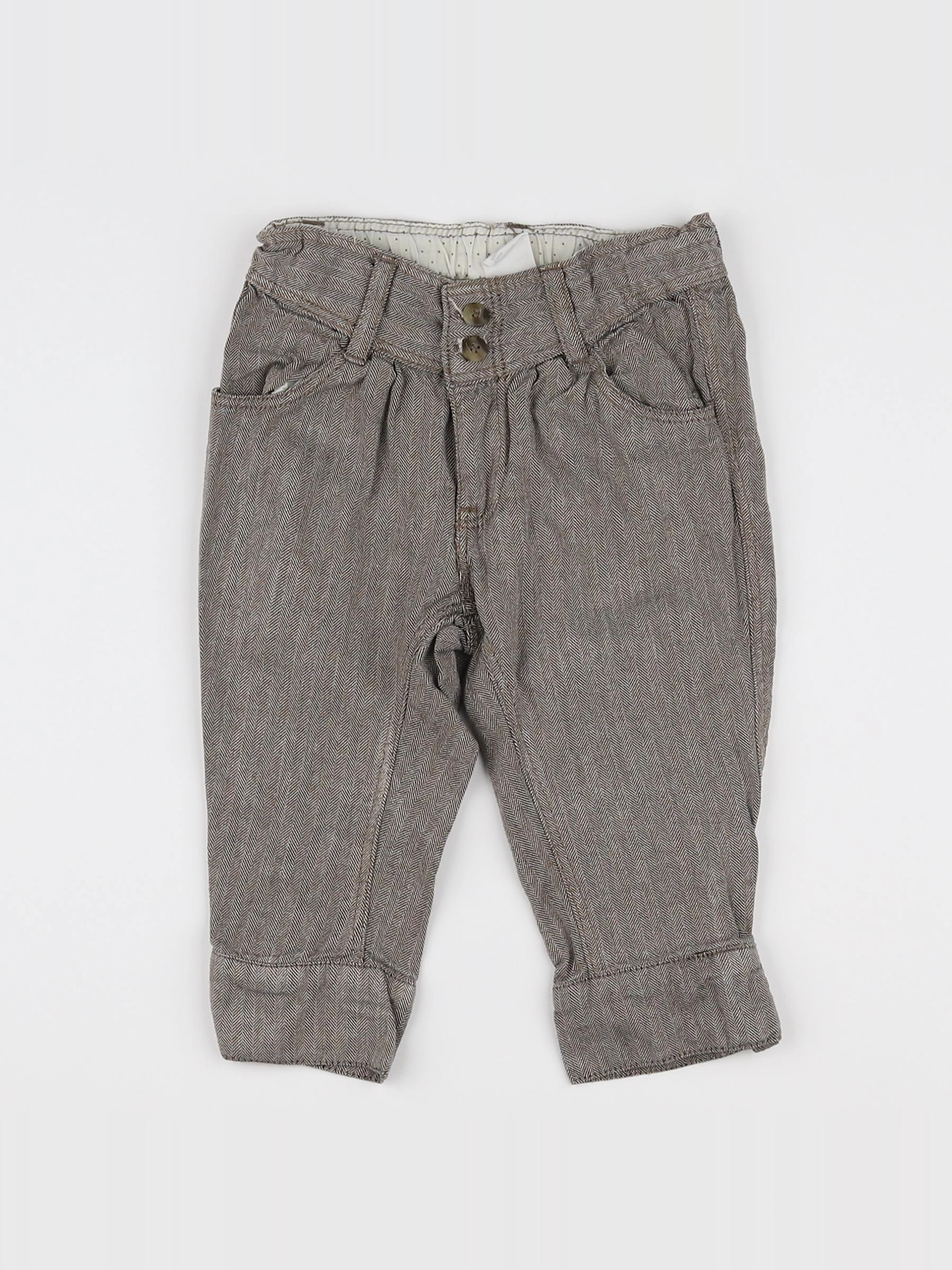 H&M - pantalon multicolore - 9/12 mois