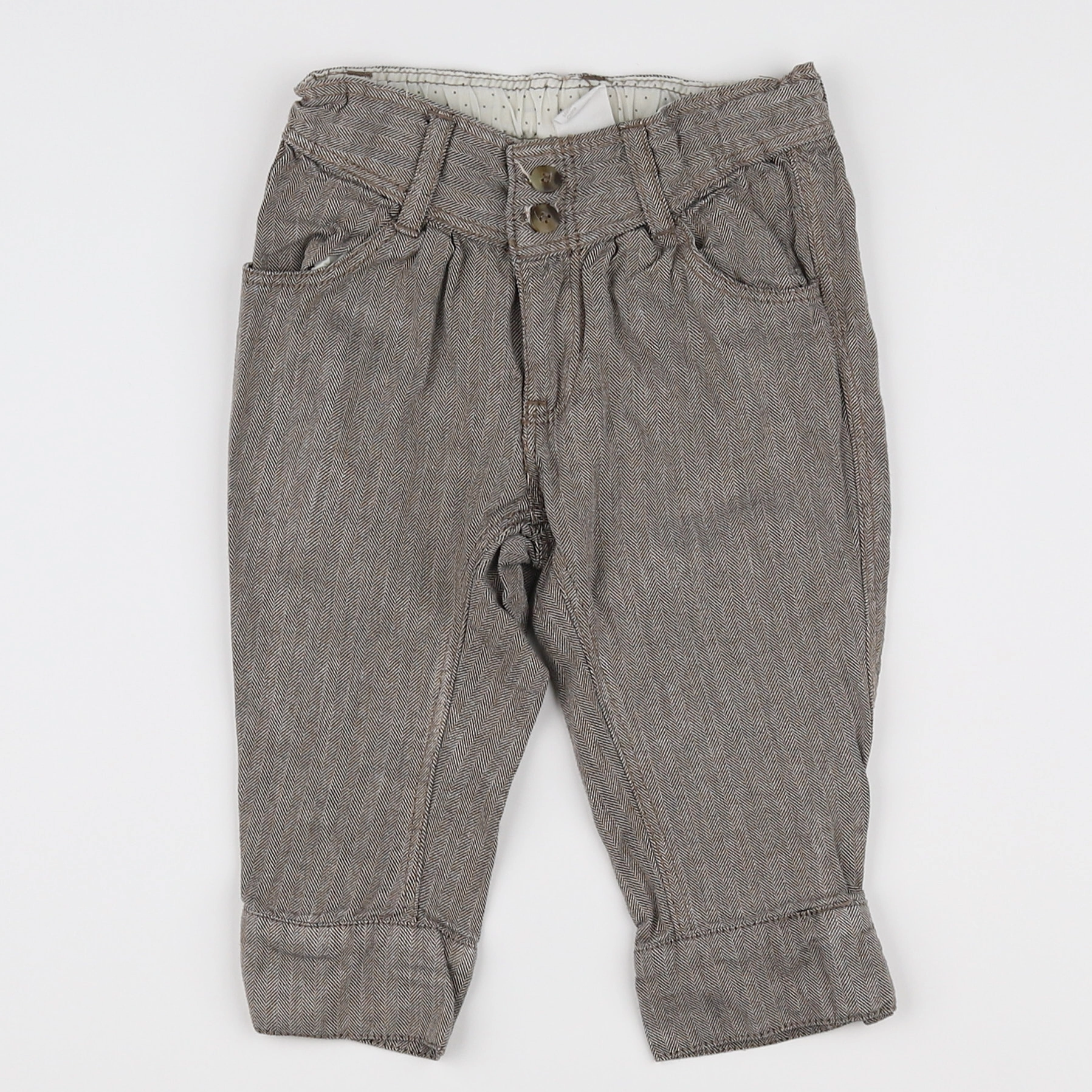 H&M - pantalon multicolore - 9/12 mois