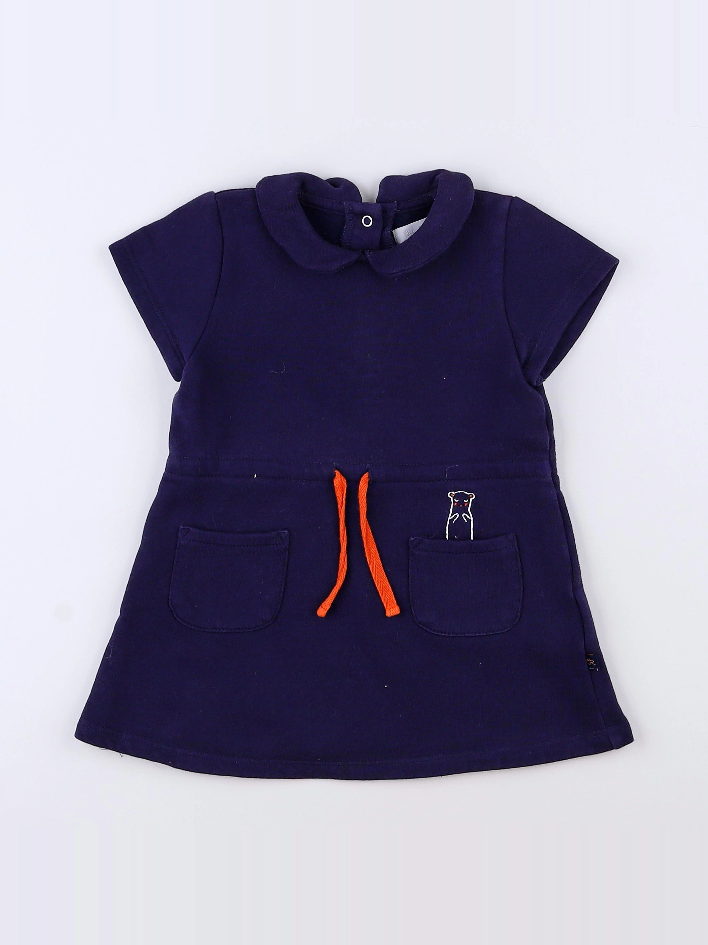 Cadet Rousselle - robe bleu - 18 mois