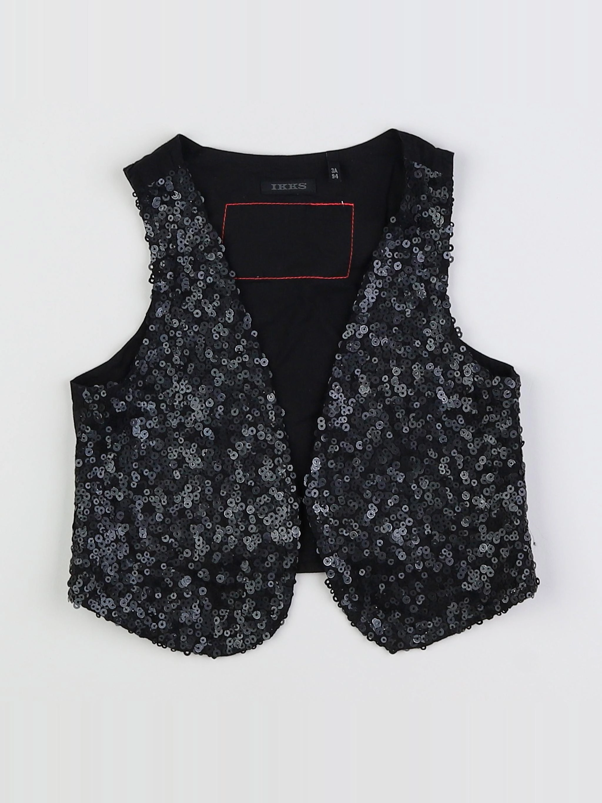 IKKS - gilet noir - 3 ans