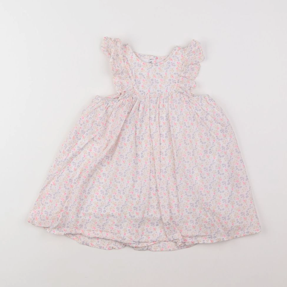 Vertbaudet - robe multicolore - 18 mois