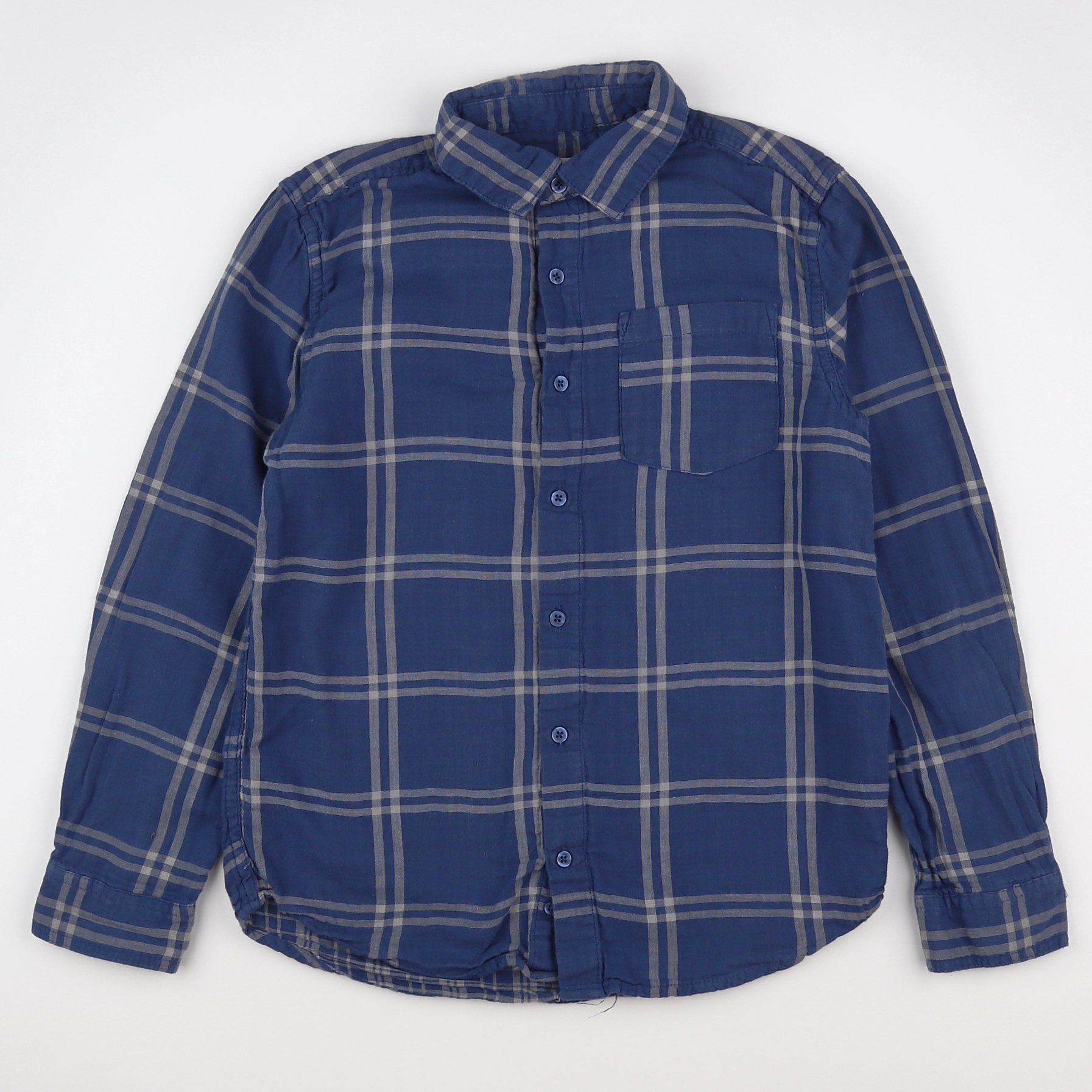 Monoprix - chemise bleu - 12 ans