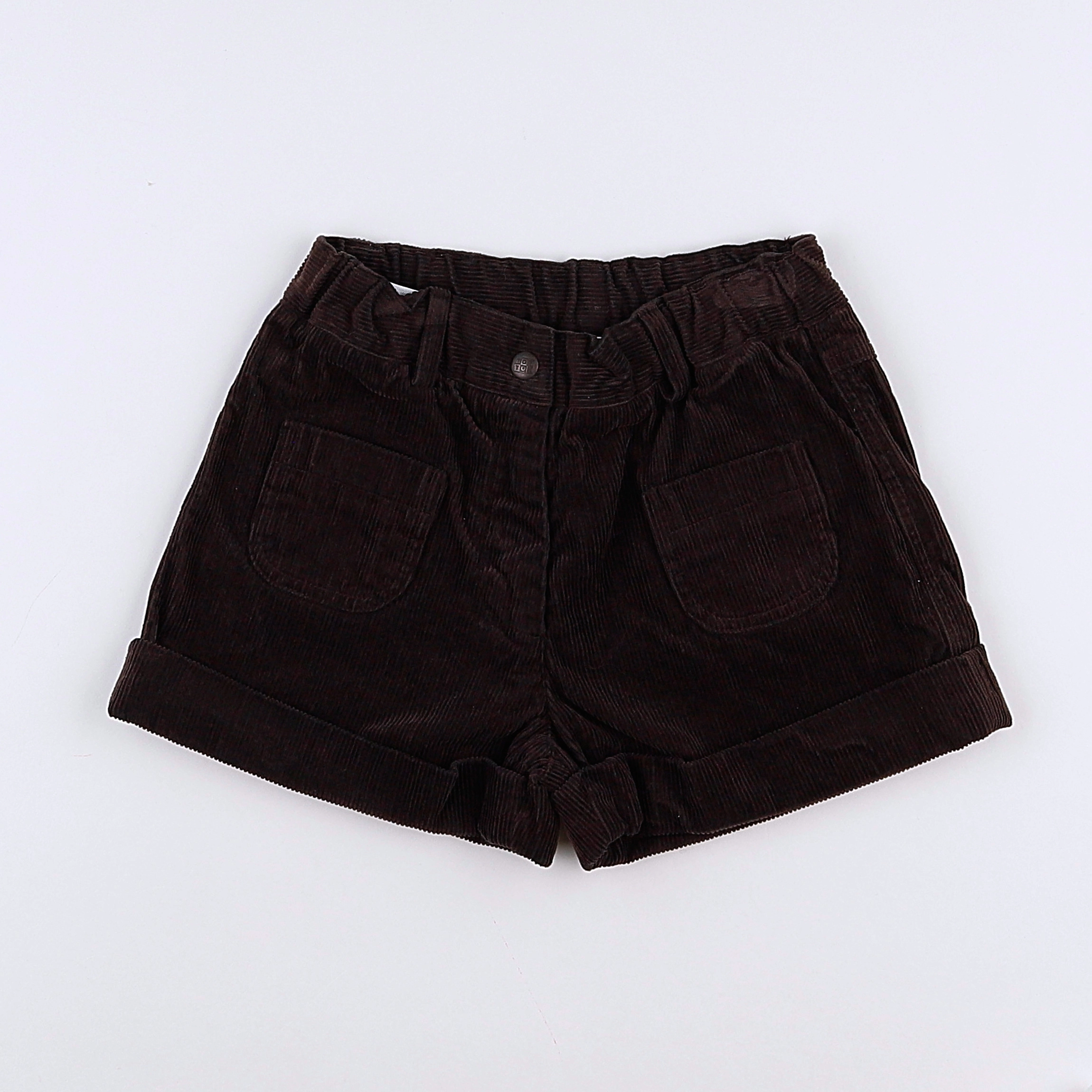 Bonton - short marron (état neuf) - 6 ans