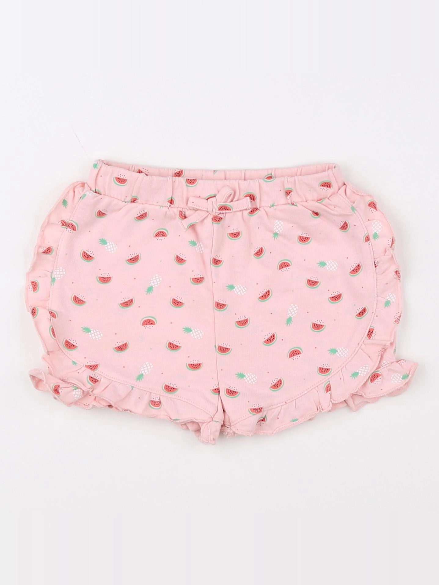 Vertbaudet - short rose - 9 mois