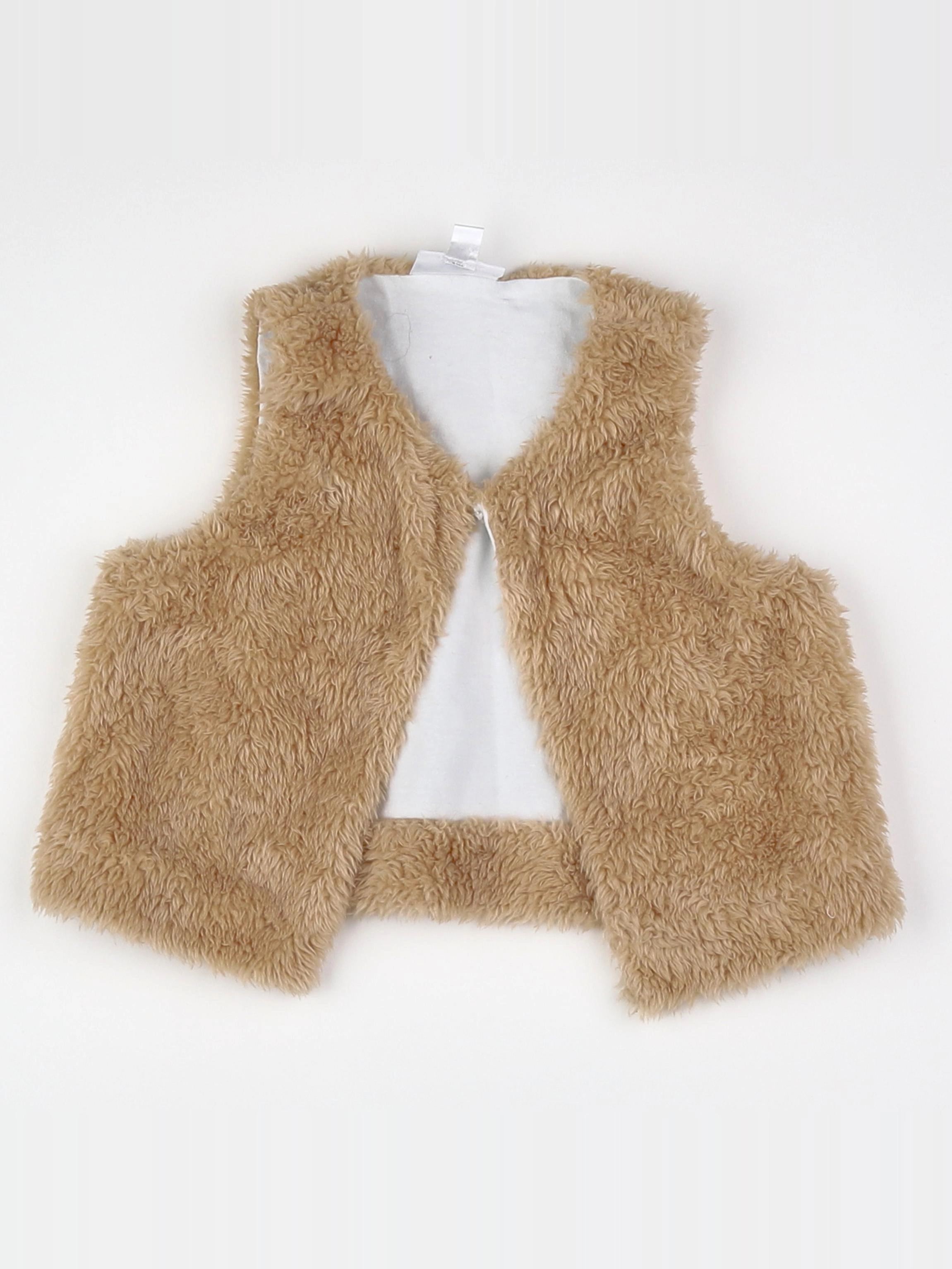 Vertbaudet - gilet marron - 6 mois