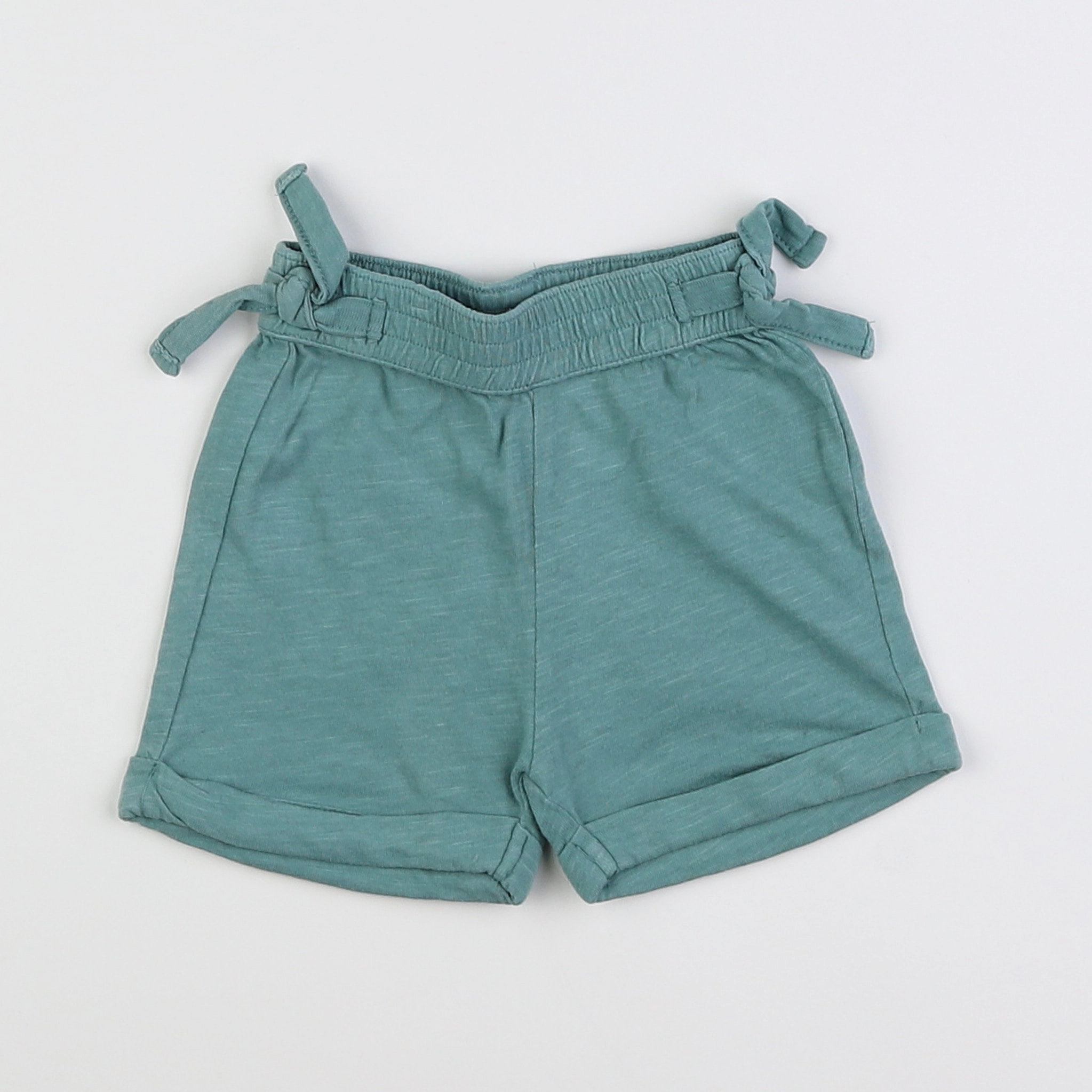 Vertbaudet - short vert - 6 mois