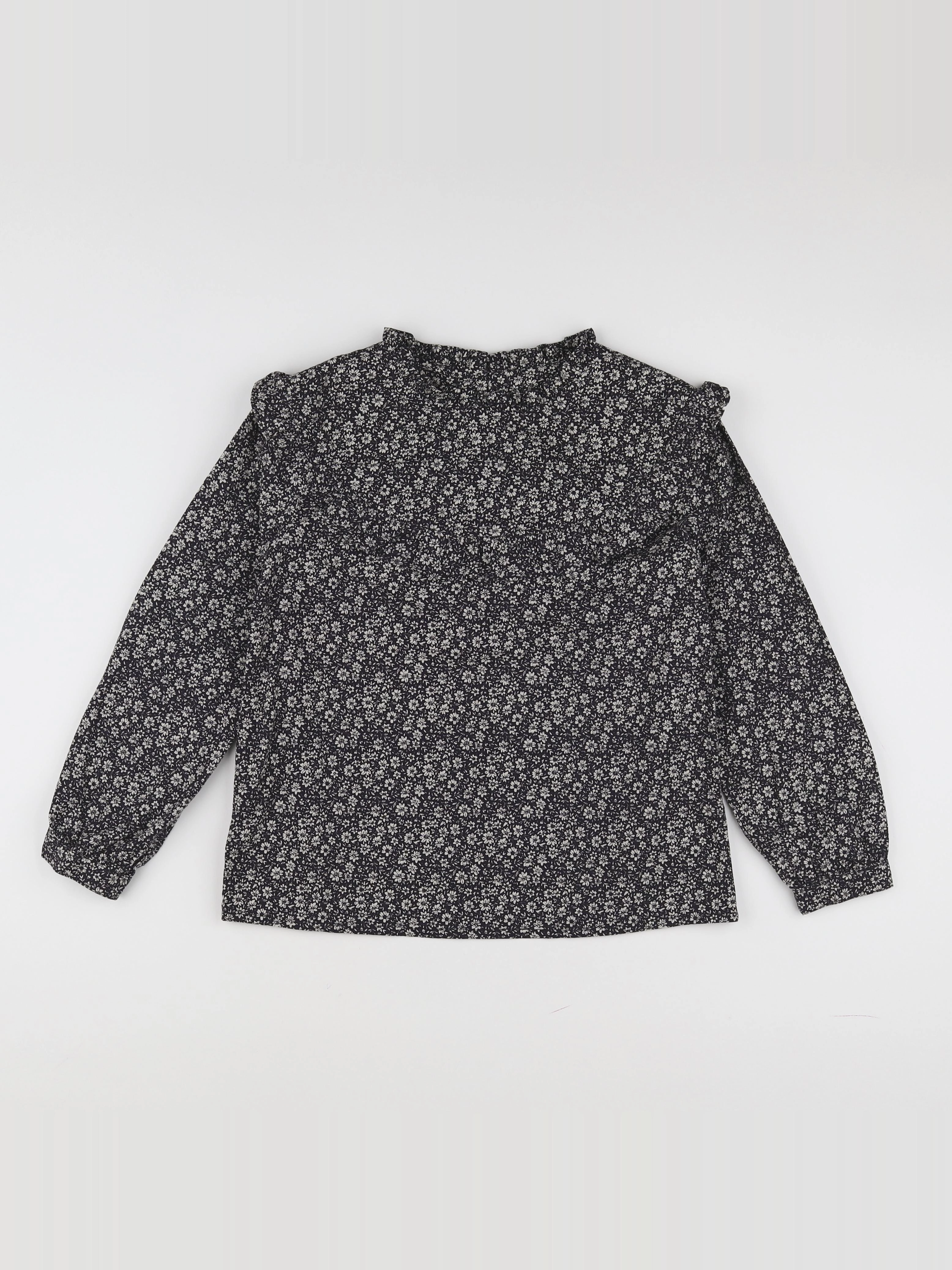 Little Cigogne - blouse noir, gris - 10 ans