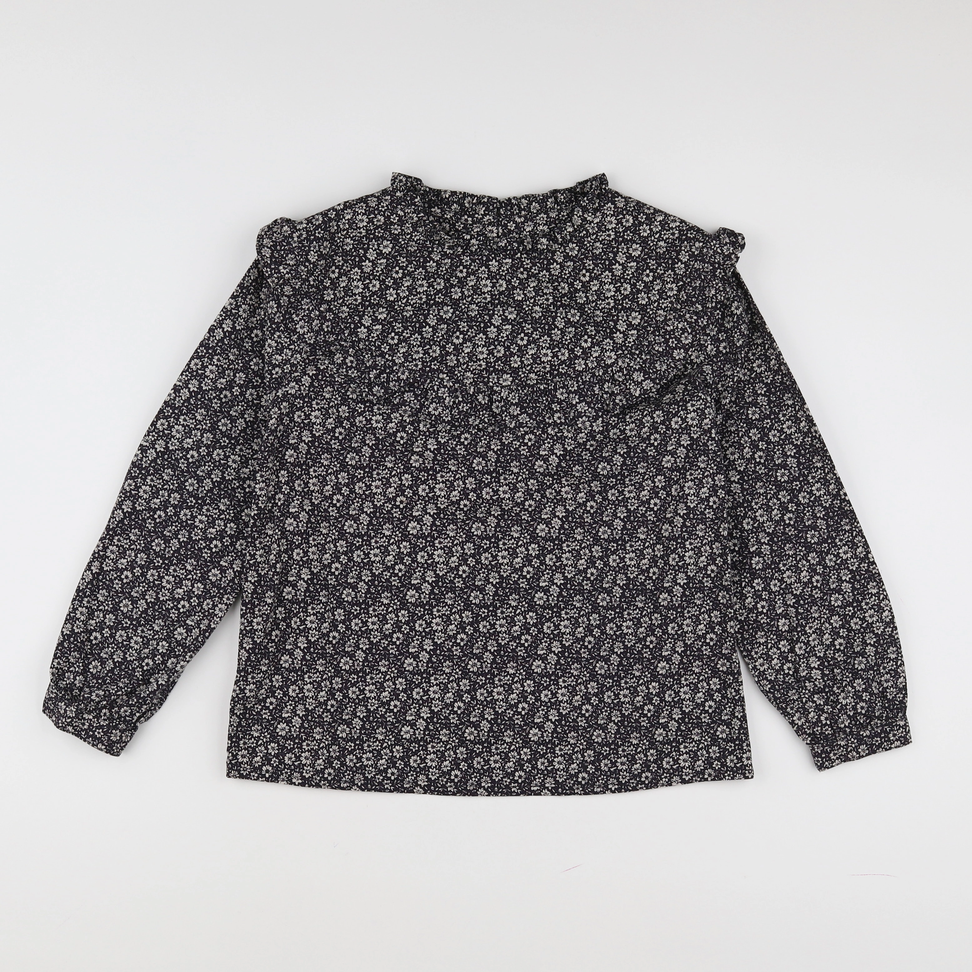 Little Cigogne - blouse noir, gris - 10 ans