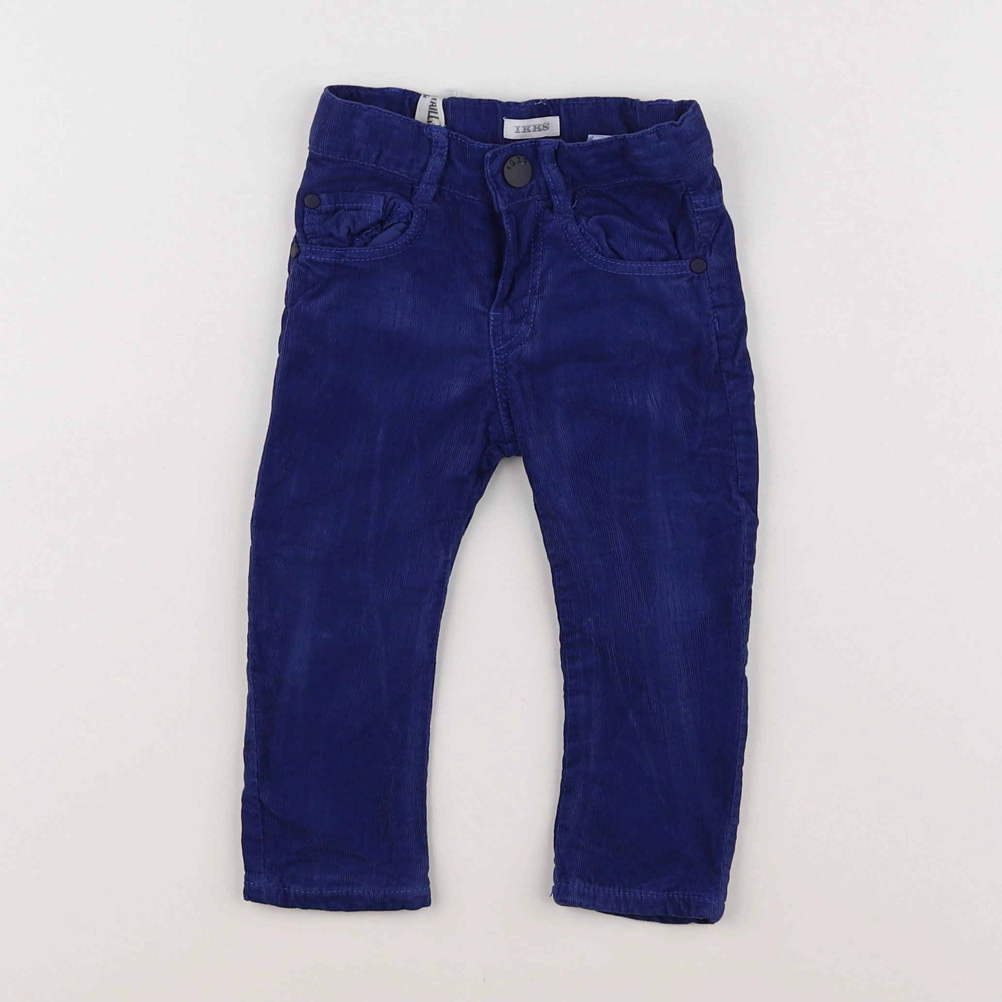IKKS - pantalon bleu - 12 mois