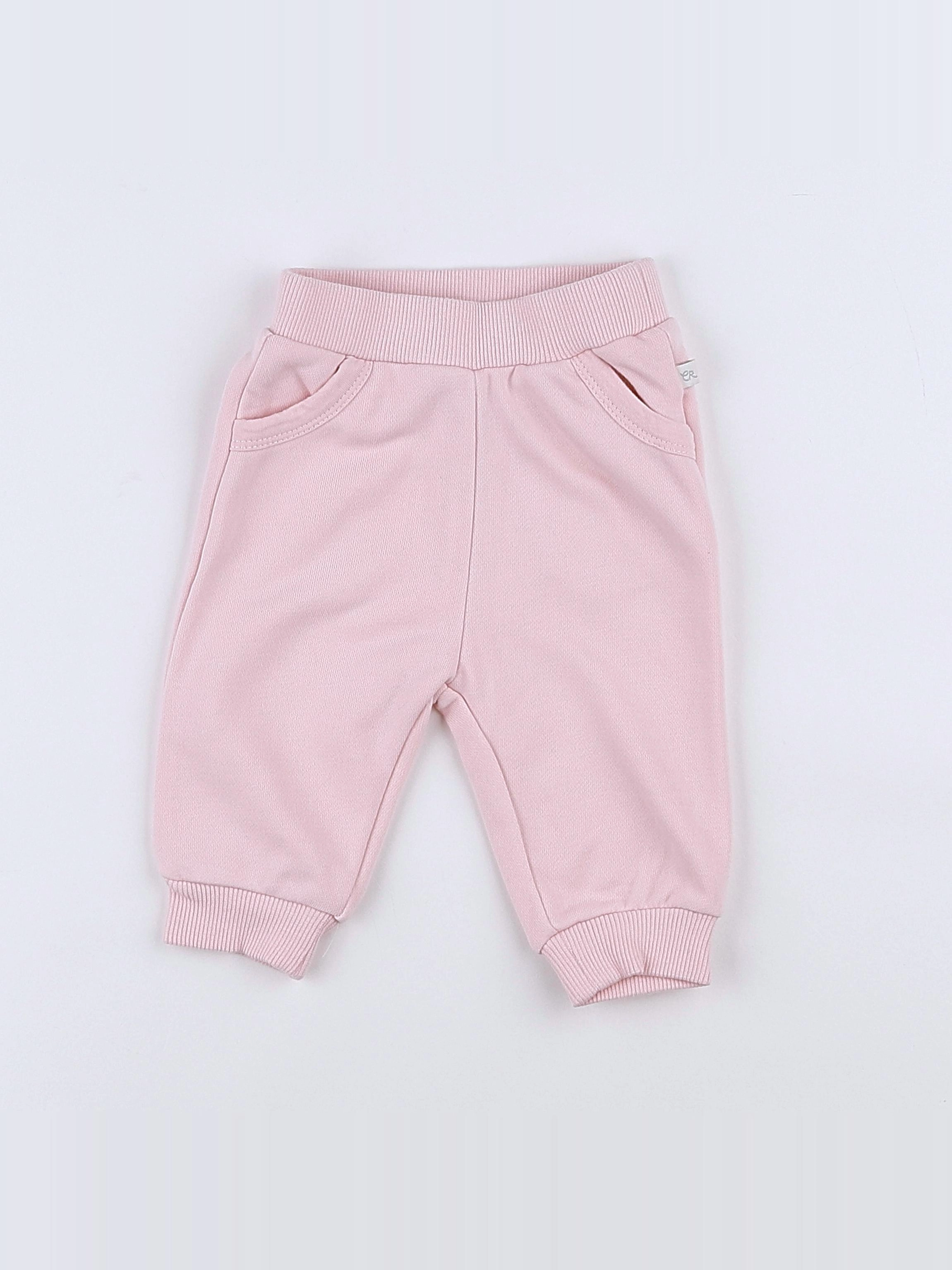 Cadet Rousselle - jogging rose - 3 mois