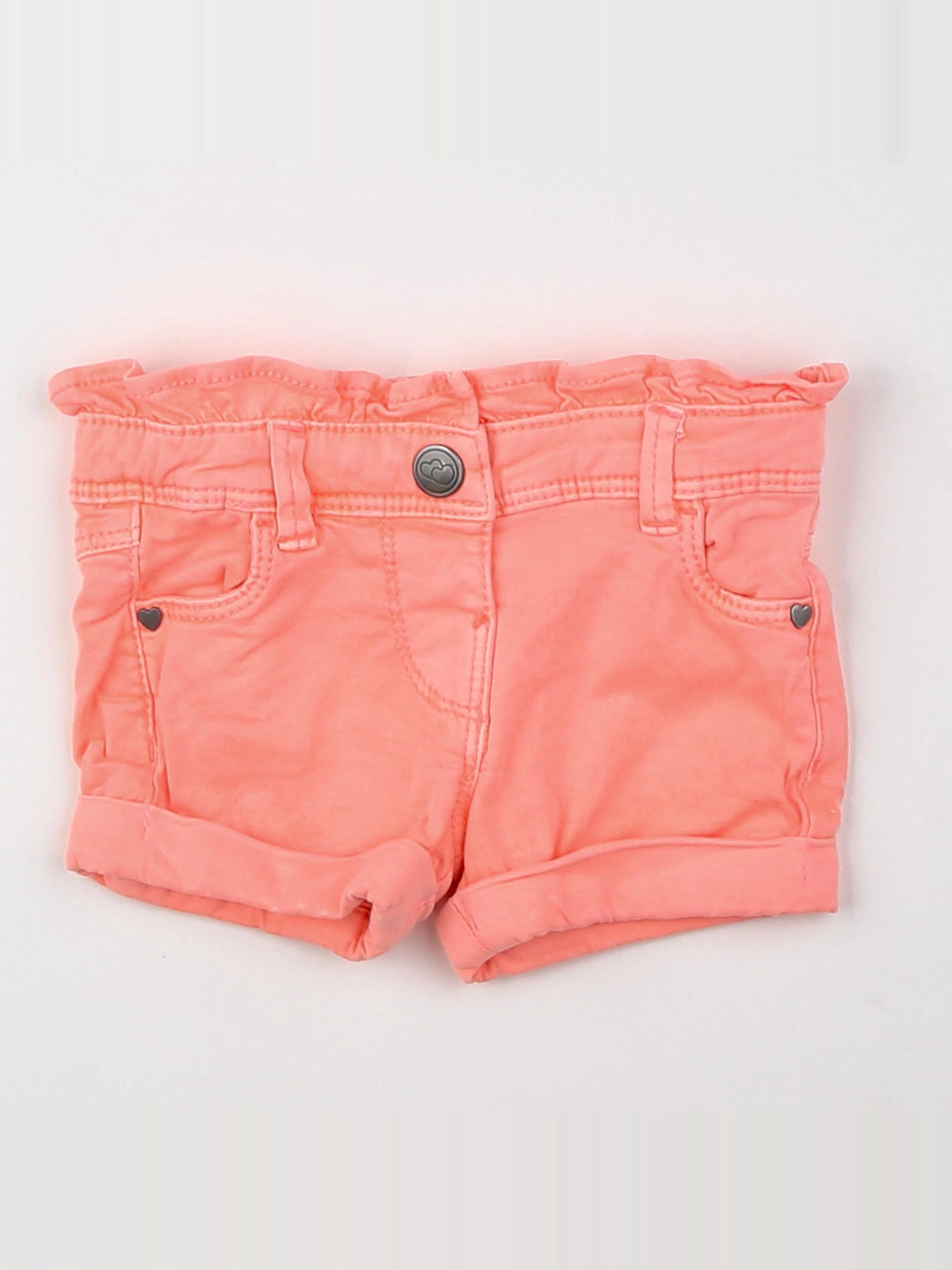 Tape à l'oeil - short orange - 3 mois