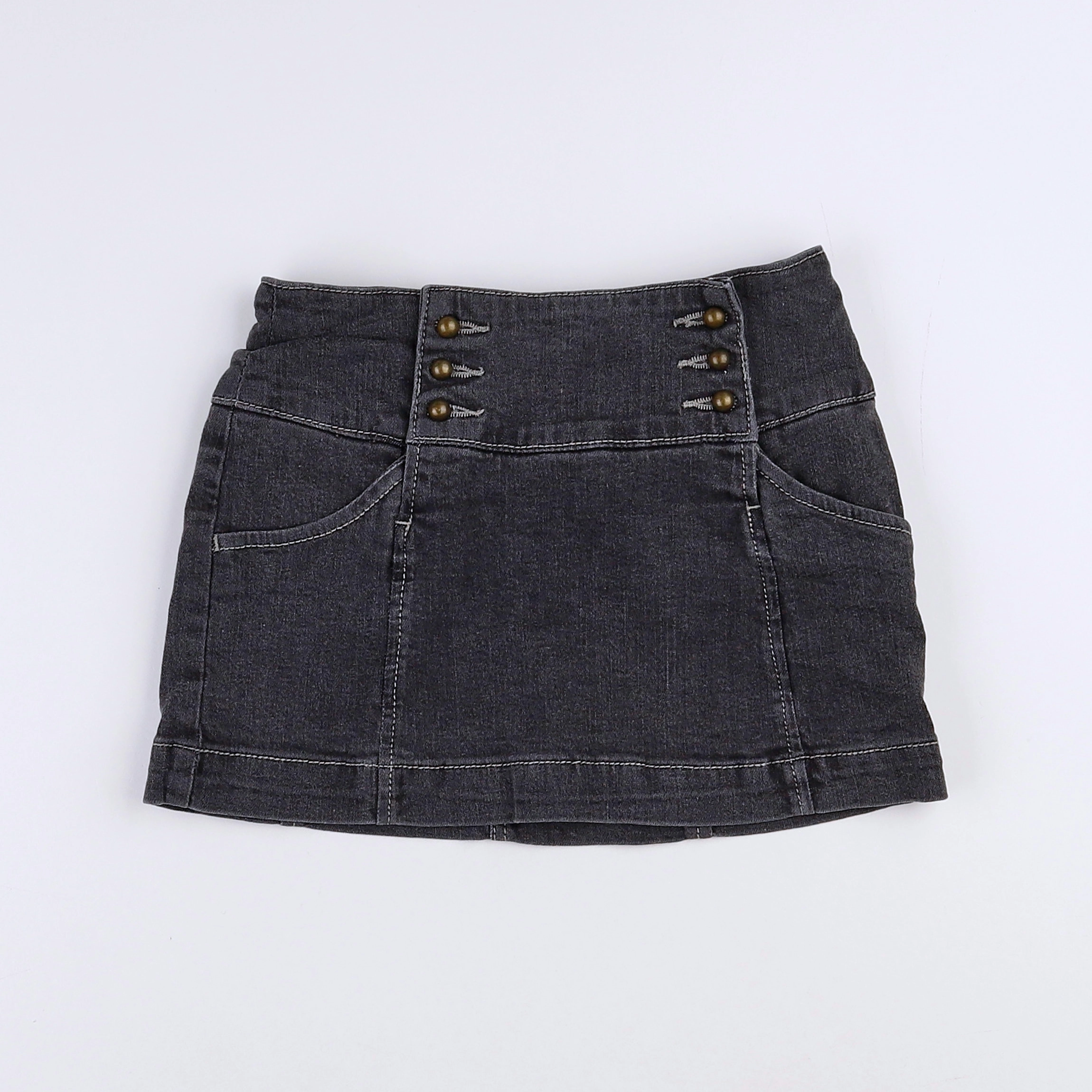 Vertbaudet - jupe gris - 5 ans